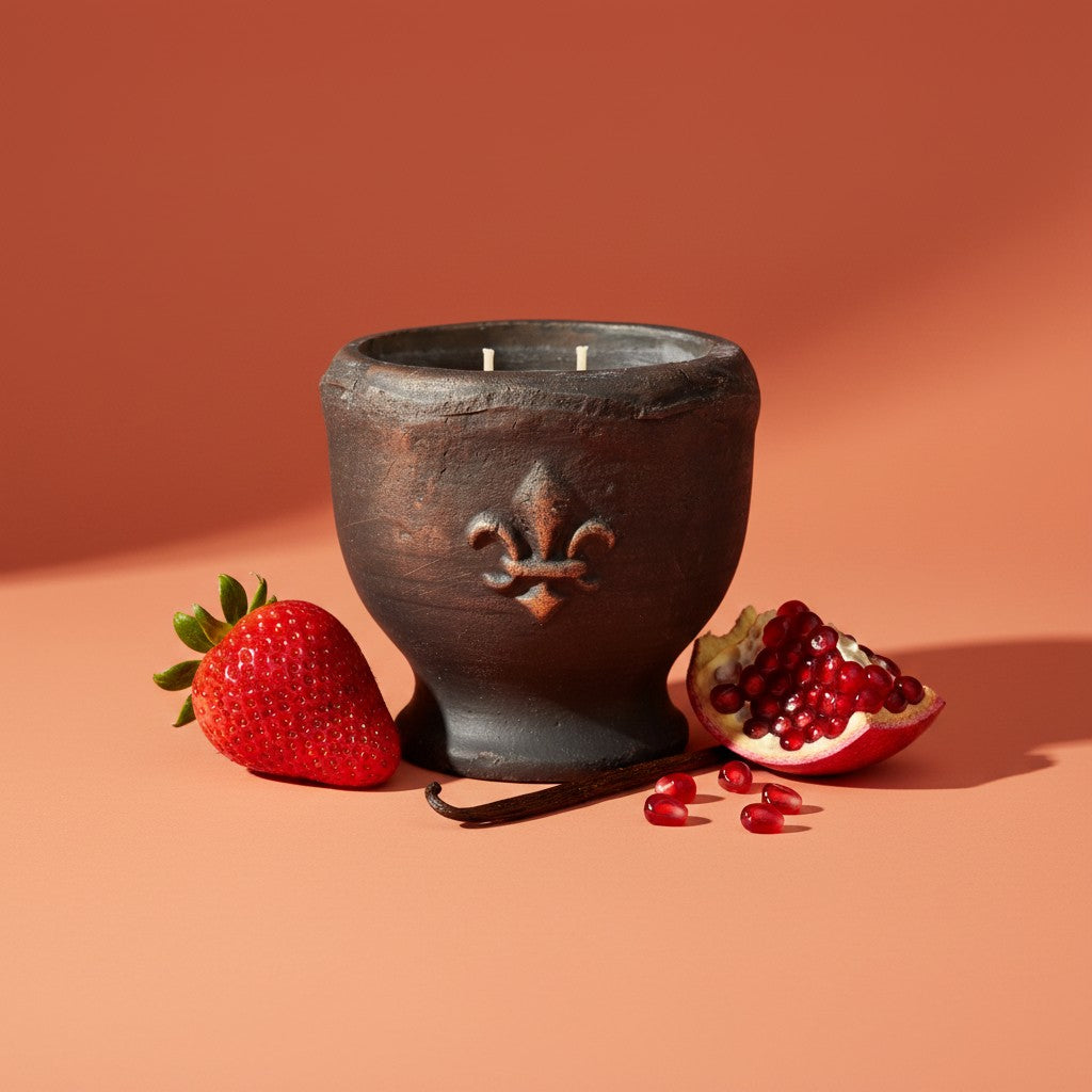 Bourbon Royalty 13 oz Classic Pottery Candle