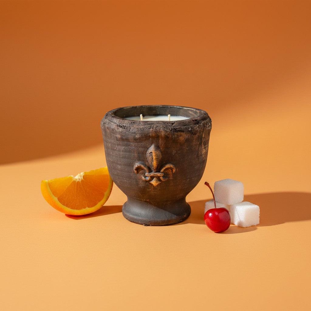 Bourbon Royalty 20 oz Classic Pottery Candle