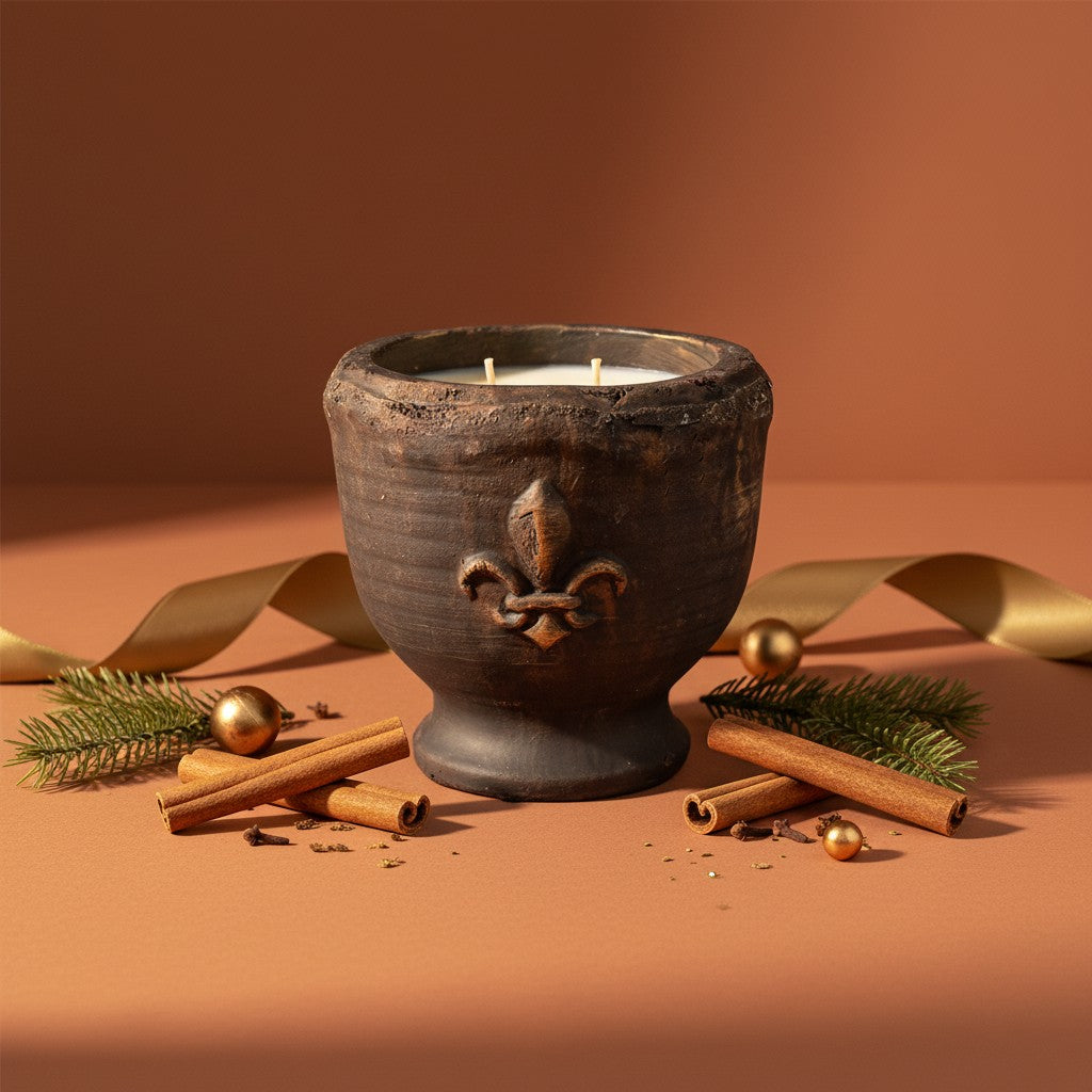 Bourbon Royalty 20 oz Classic Pottery Candle