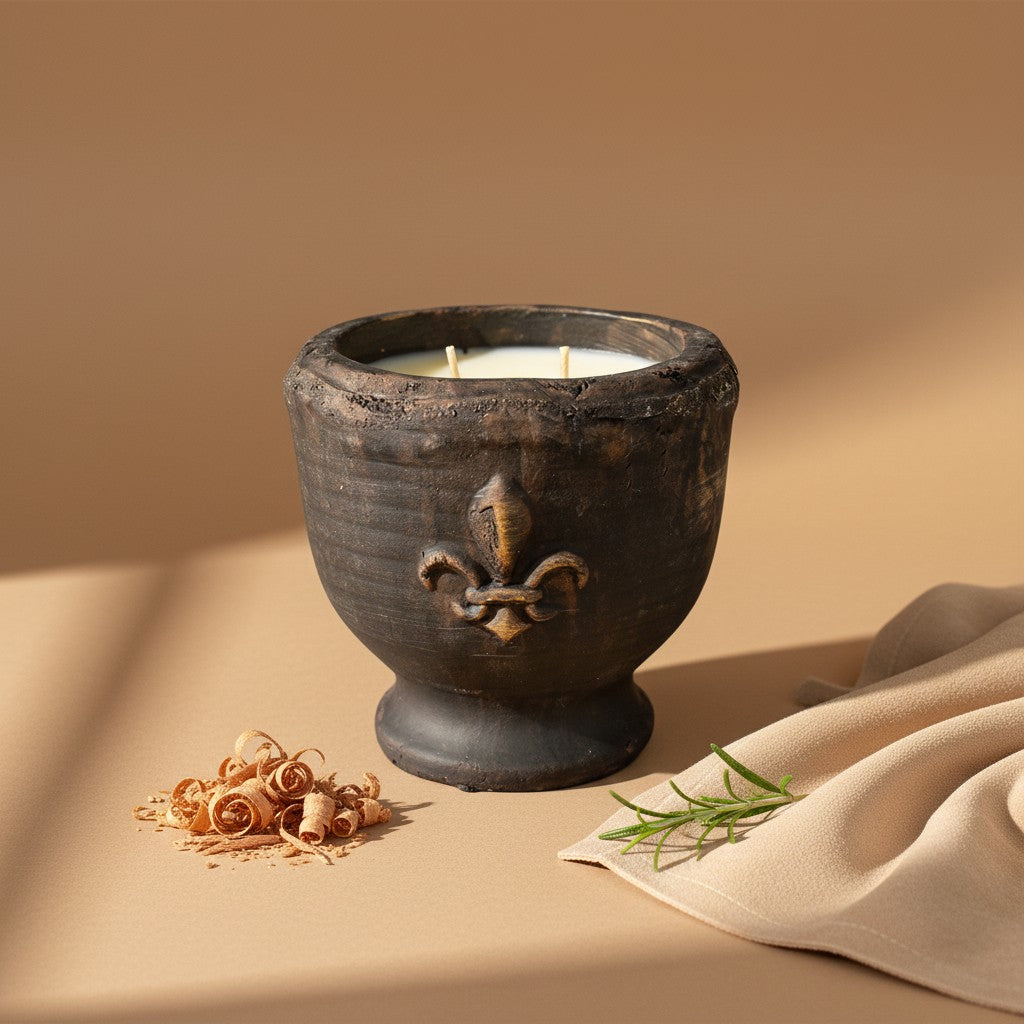 Bourbon Royalty 20 oz Classic Pottery Candle