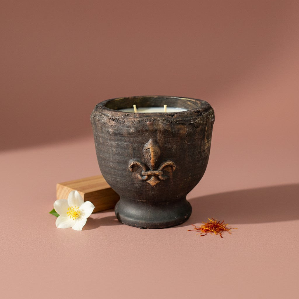 Bourbon Royalty 20 oz Classic Pottery Candle