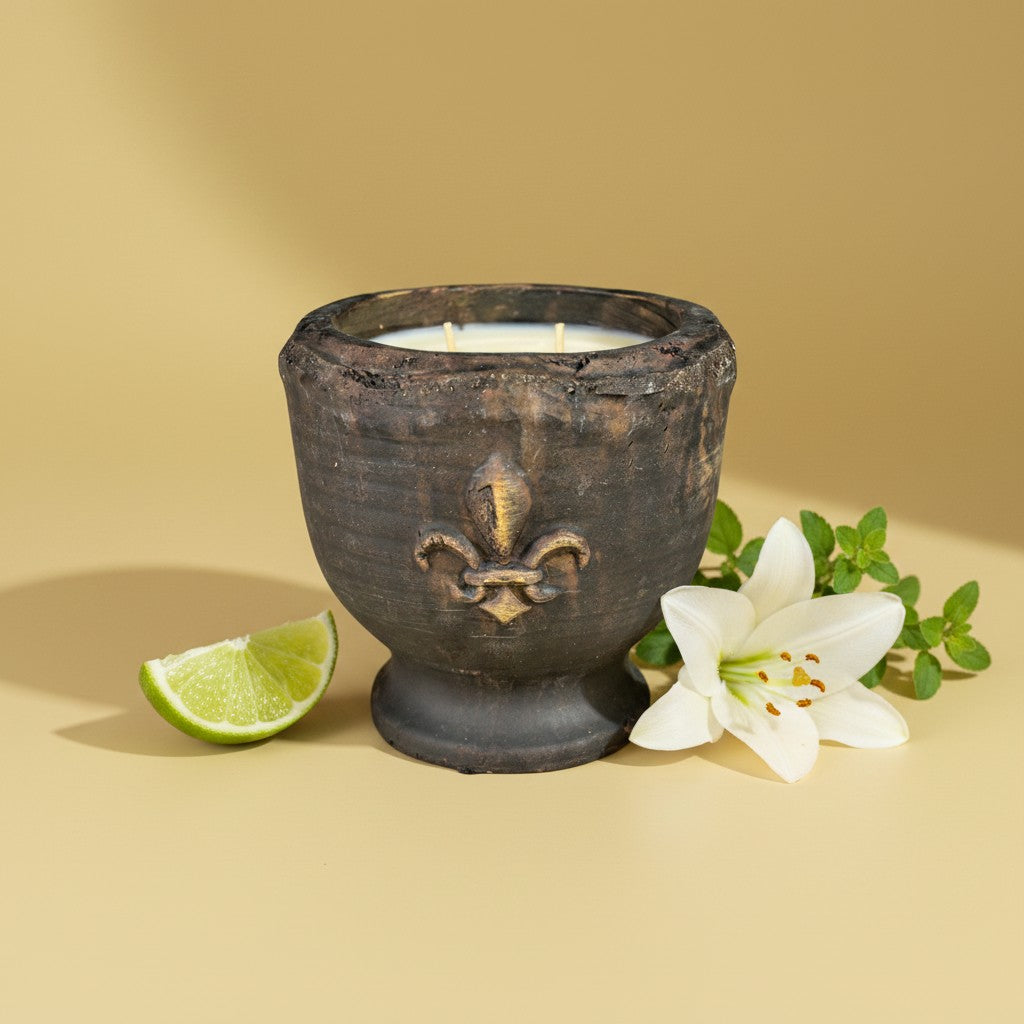 Bourbon Royalty 20 oz Classic Pottery Candle