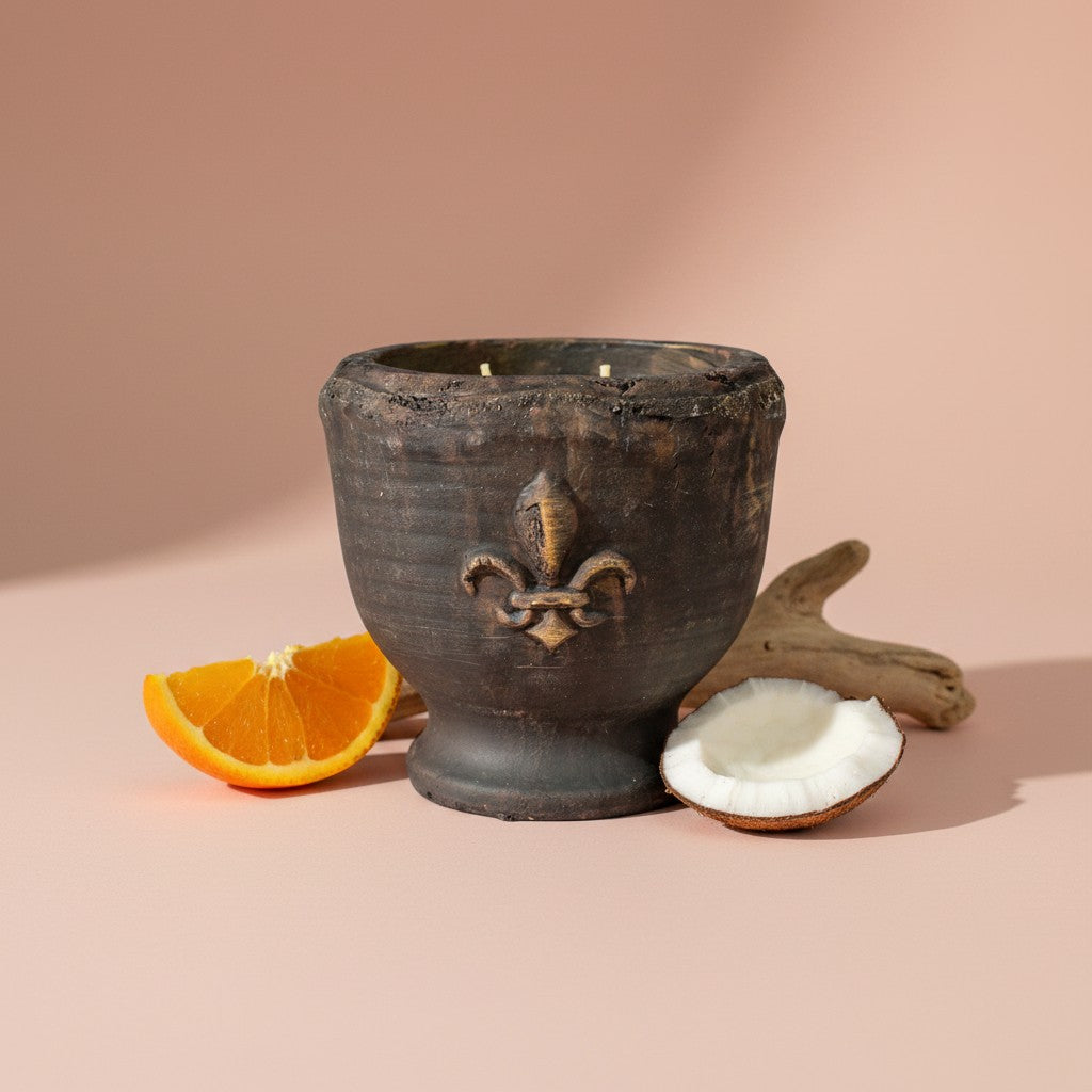 Bourbon Royalty 20 oz Classic Pottery Candle