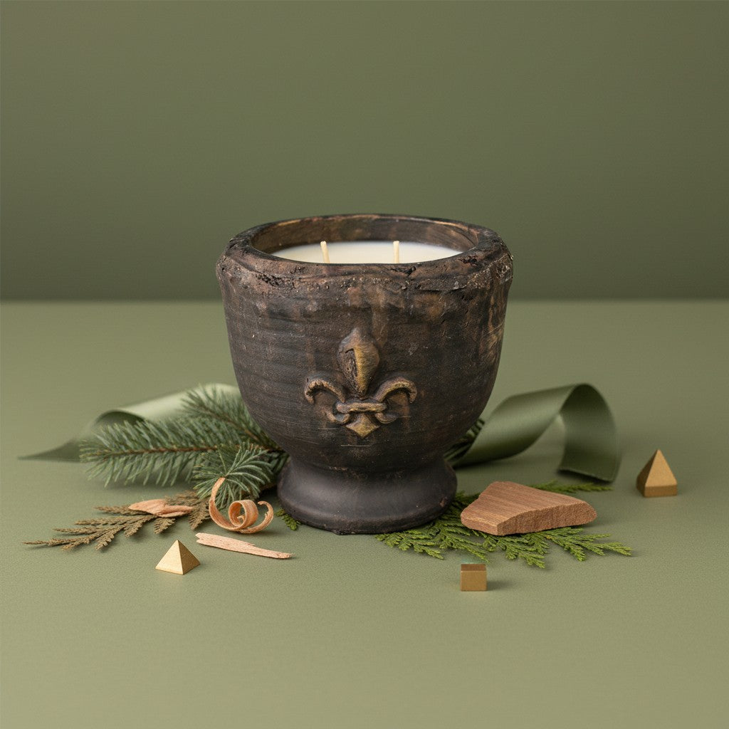 Bourbon Royalty 20 oz Classic Pottery Candle