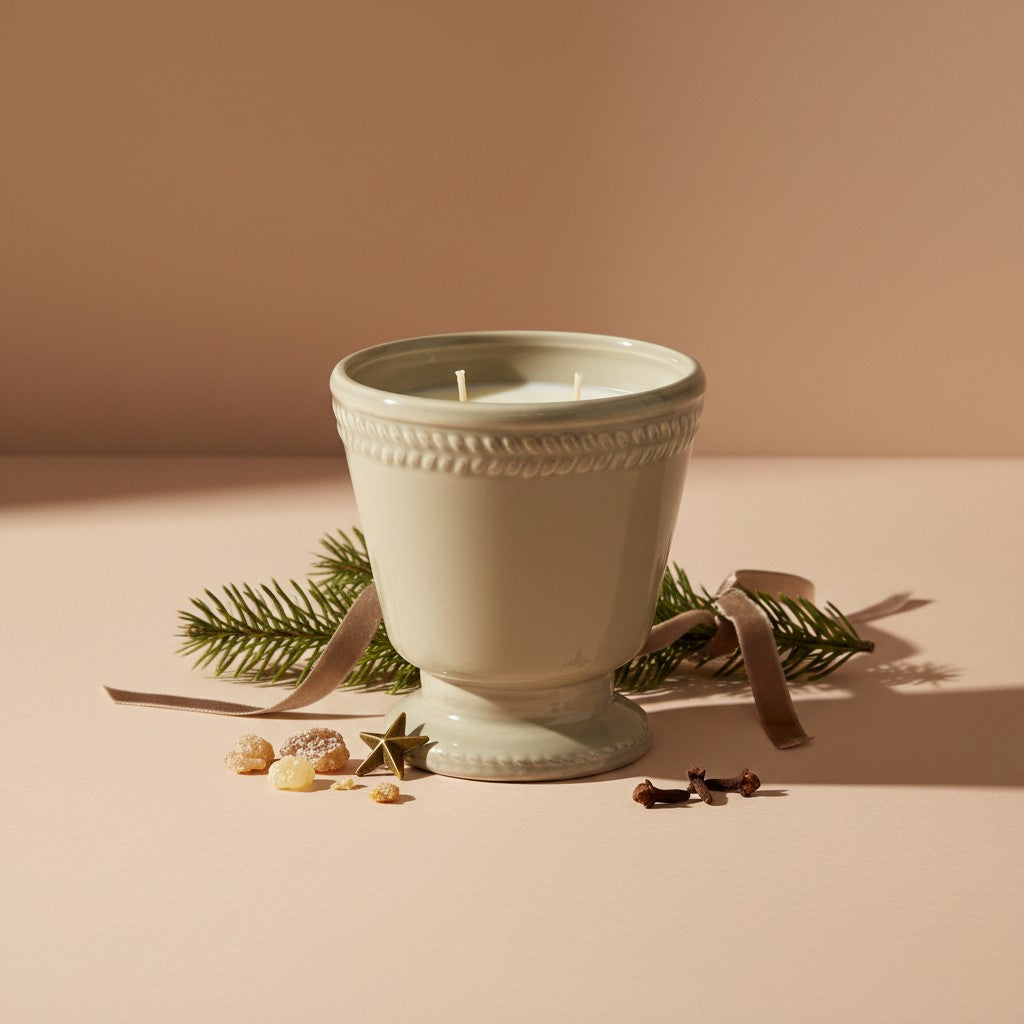 Bourbon Royalty 20 oz French Provincial Candle