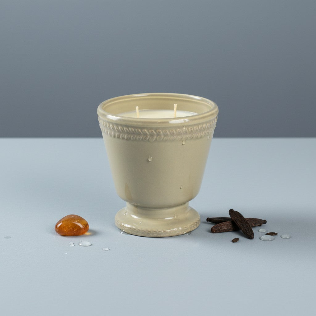 Bourbon Royalty 20 oz French Provincial Candle