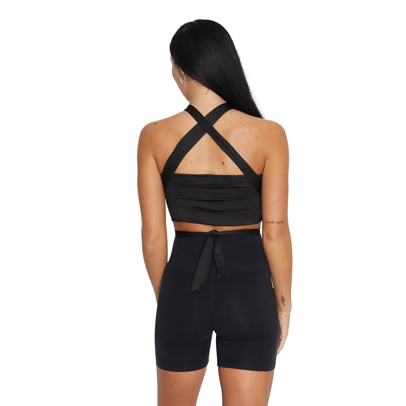 Maryland Terps Black Multi Way Bandeau Top