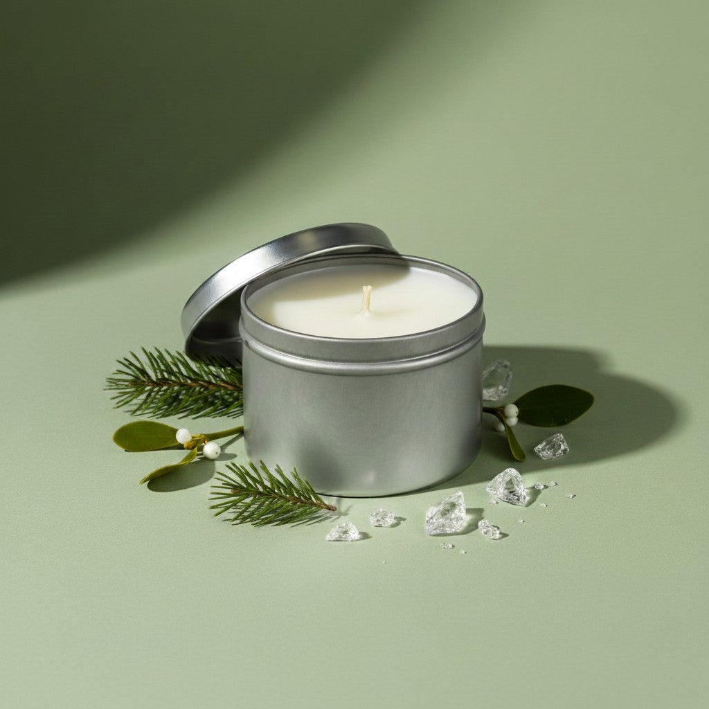 Bourbon Royalty 8 oz Travel Tin Candle