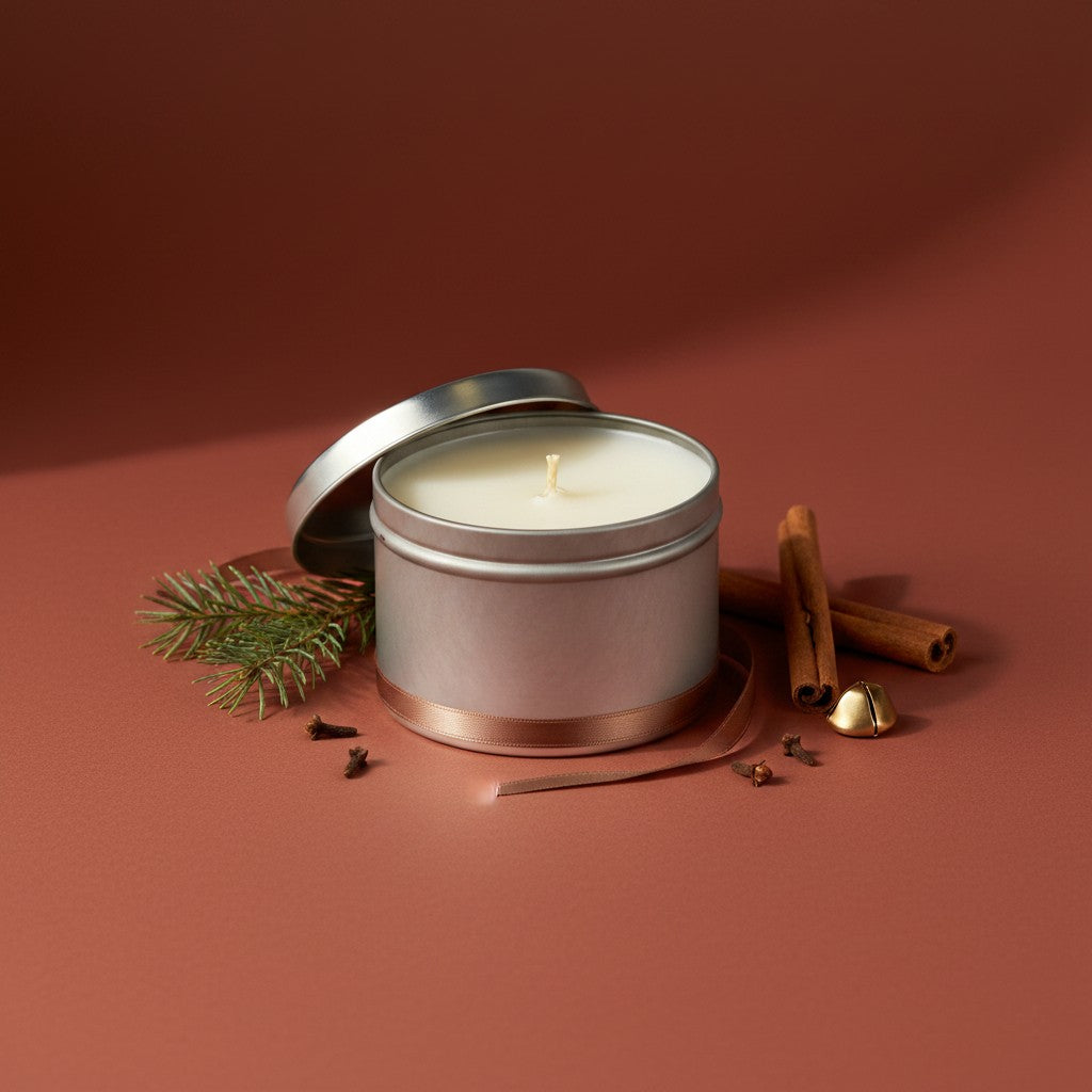 Bourbon Royalty 8 oz Travel Tin Candle
