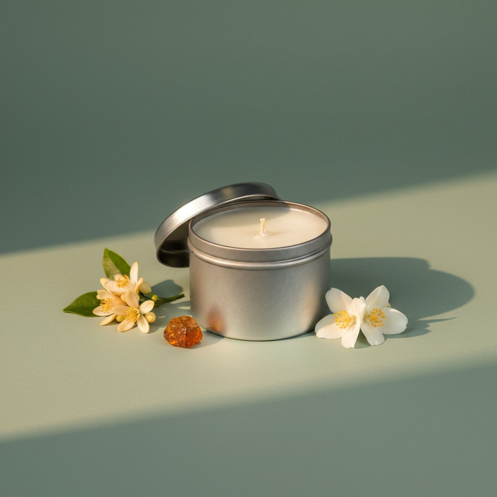 Bourbon Royalty 8 oz Travel Tin Candle