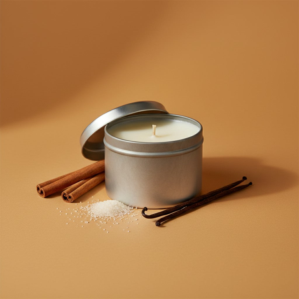 Bourbon Royalty 8 oz Travel Tin Candle