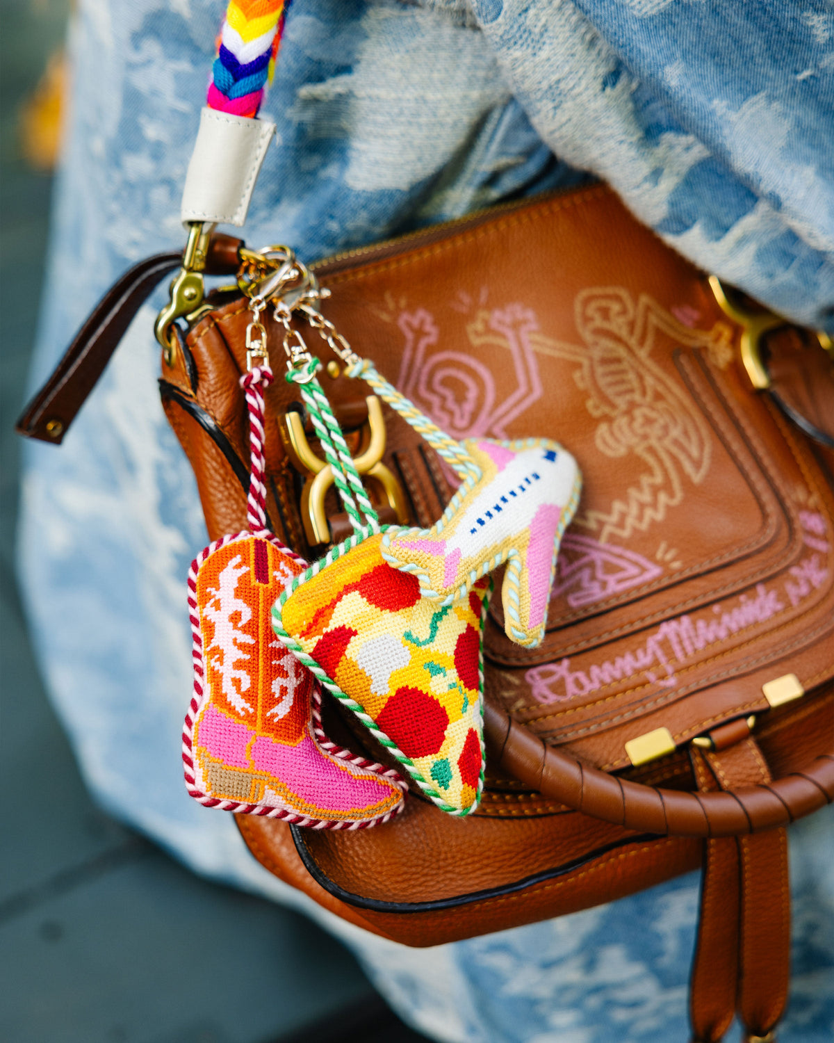 Cowboy Boot - Bag Charm