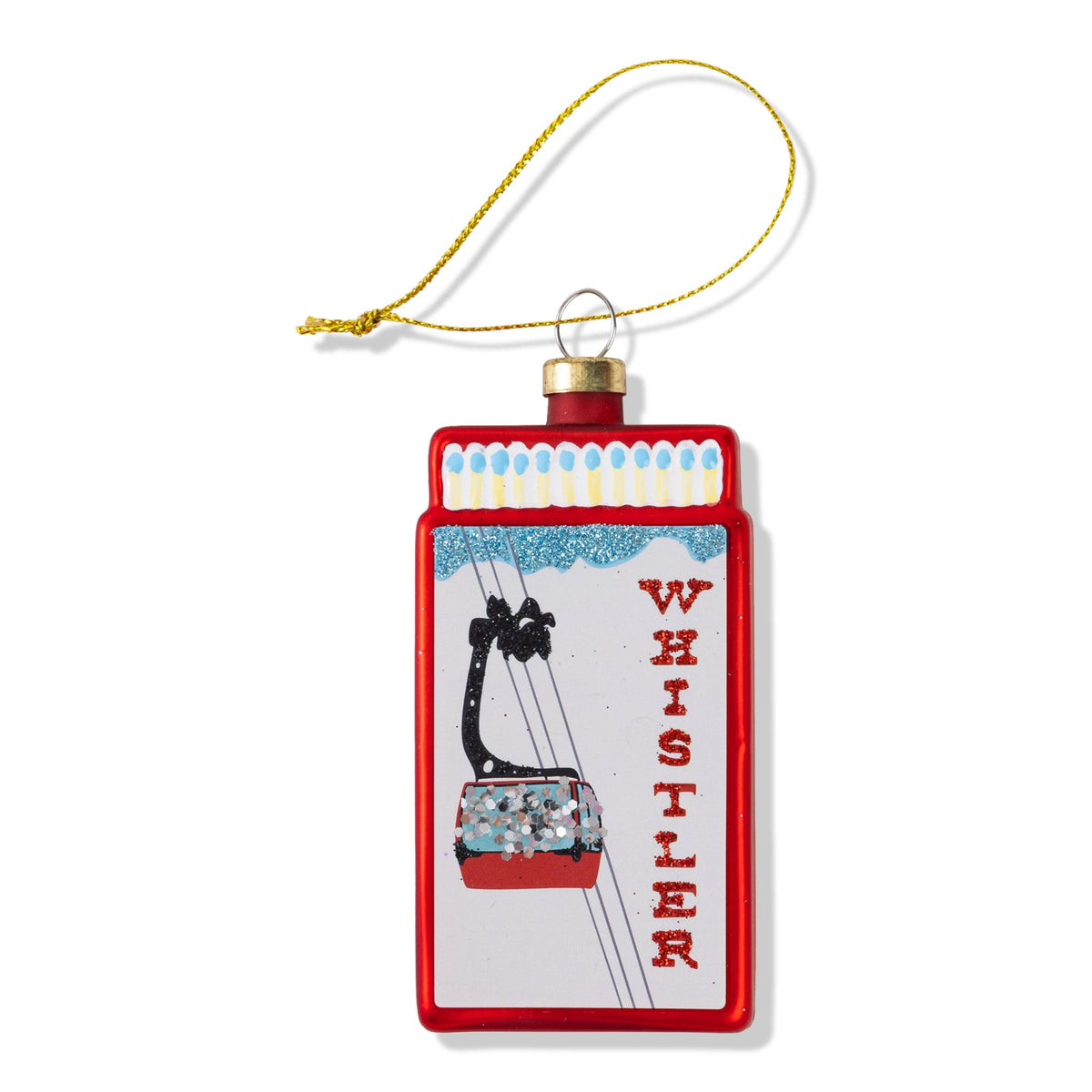 Whistler Matchbook Ornament