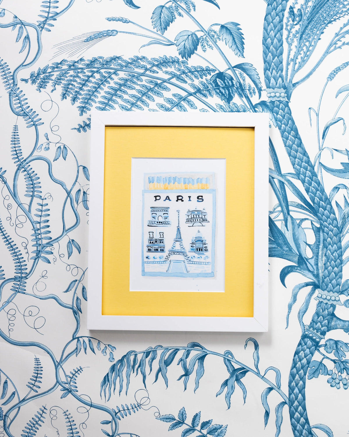 Paris Matchbook Art Print