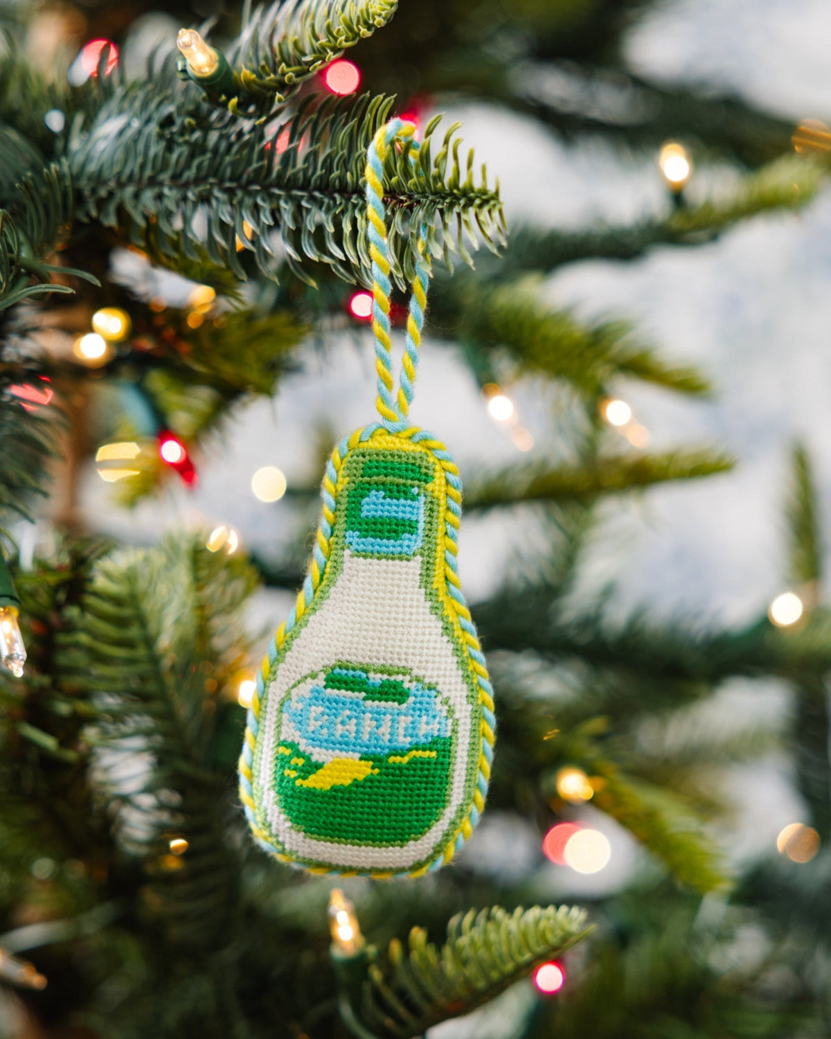 Needlepoint Icon Ornament - Ranch