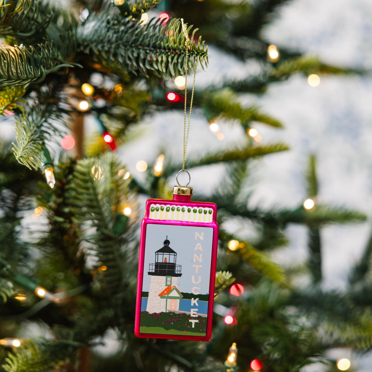 Matchbook Ornament - Nantucket