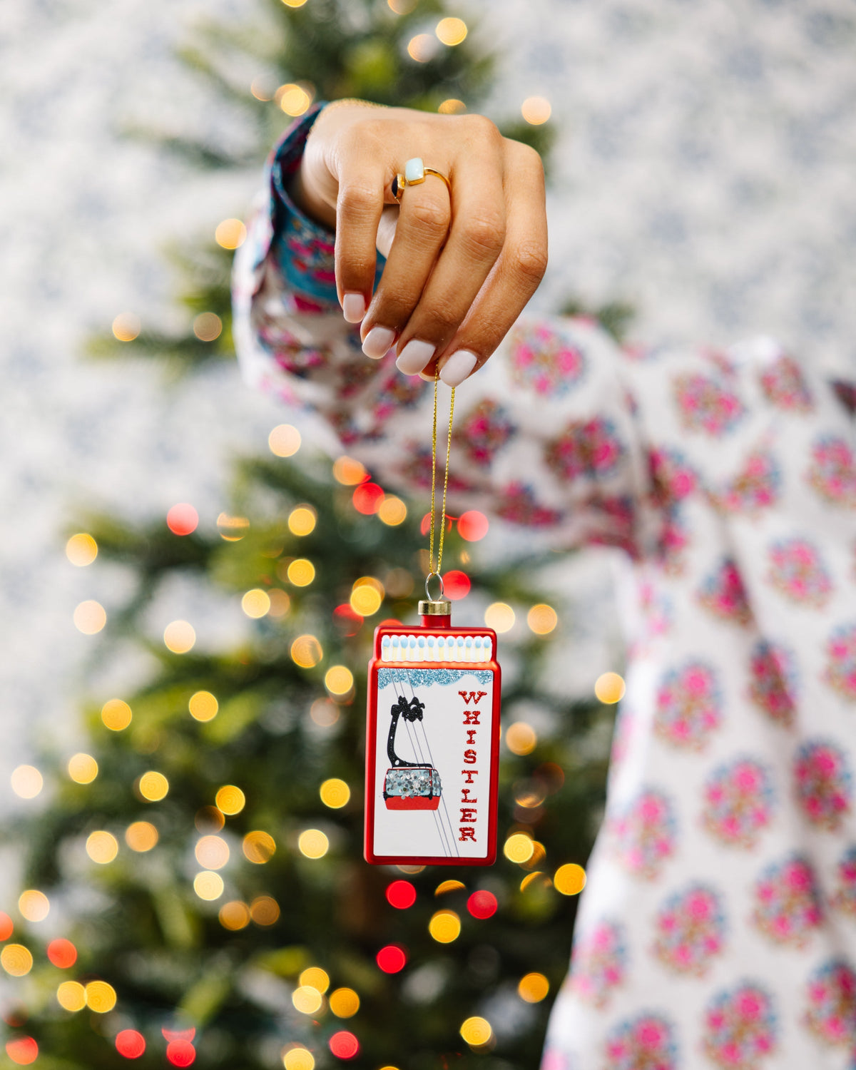 Whistler Matchbook Ornament