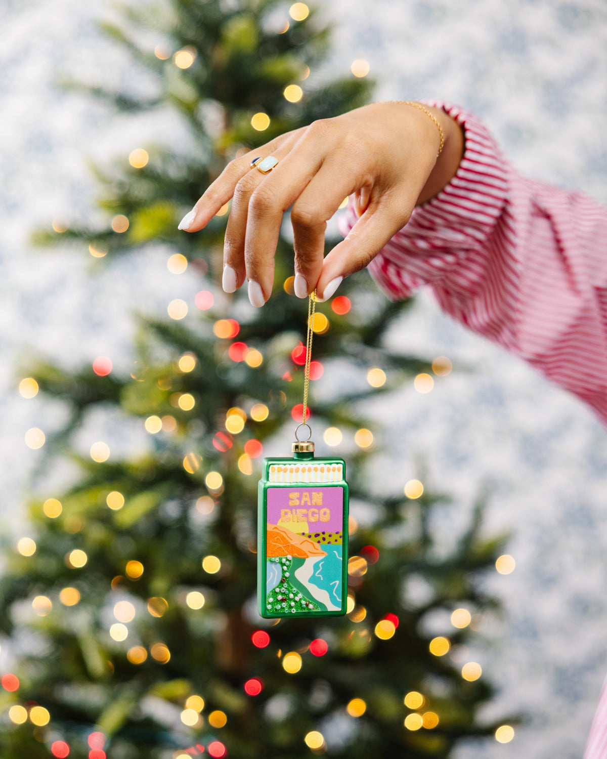San Diego Matchbook Ornament