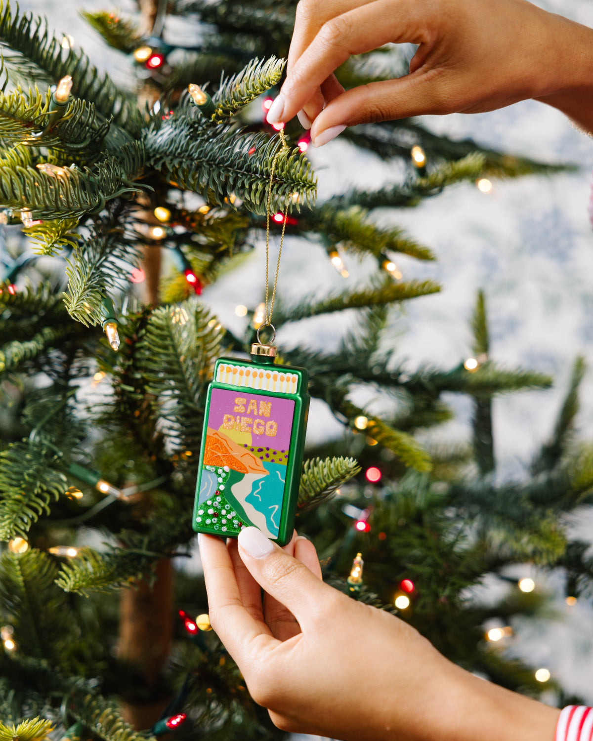 San Diego Matchbook Ornament