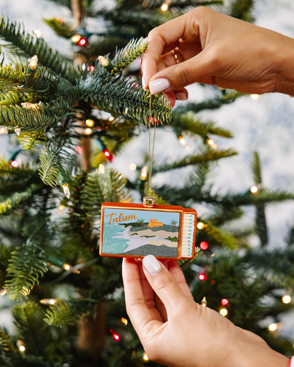 Tulum Matchbook Ornament