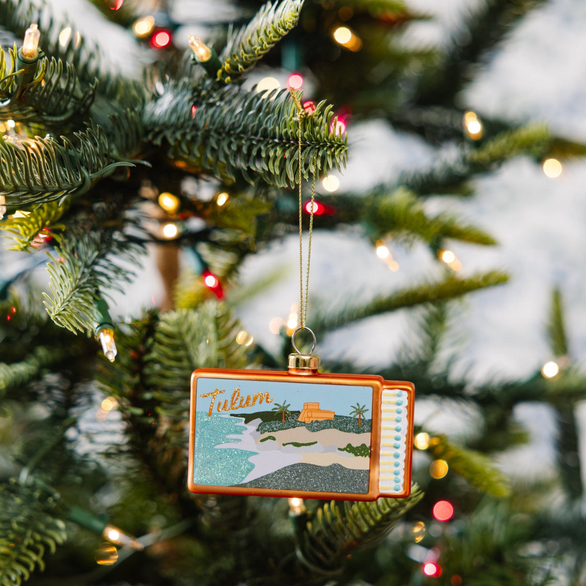 Tulum Matchbook Ornament
