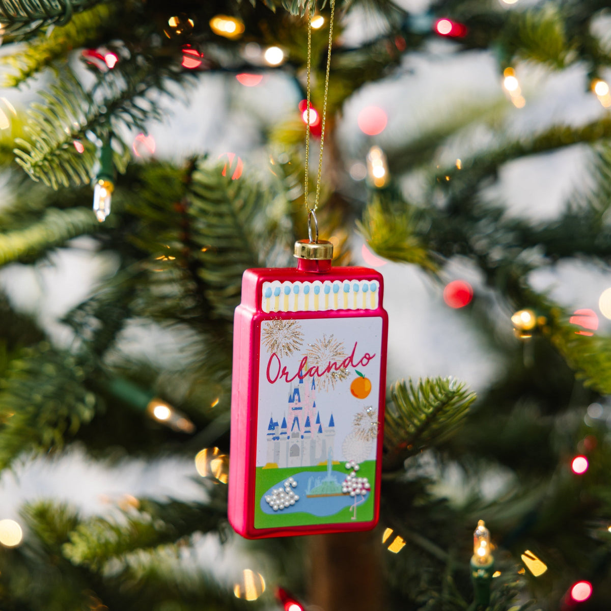 Orlando Matchbook Ornament