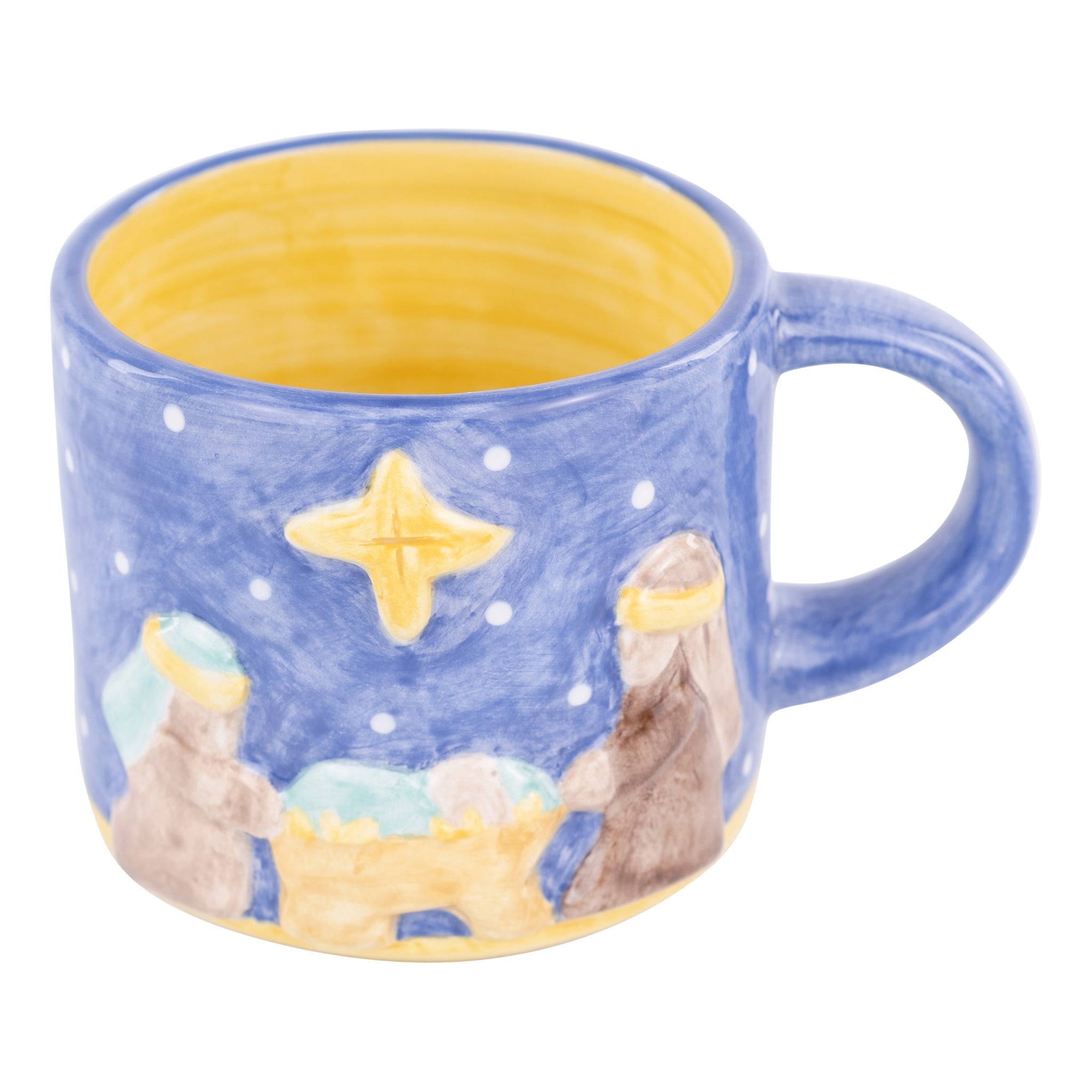 Glory Haus Oh Holy Night Nativity Relief Mug