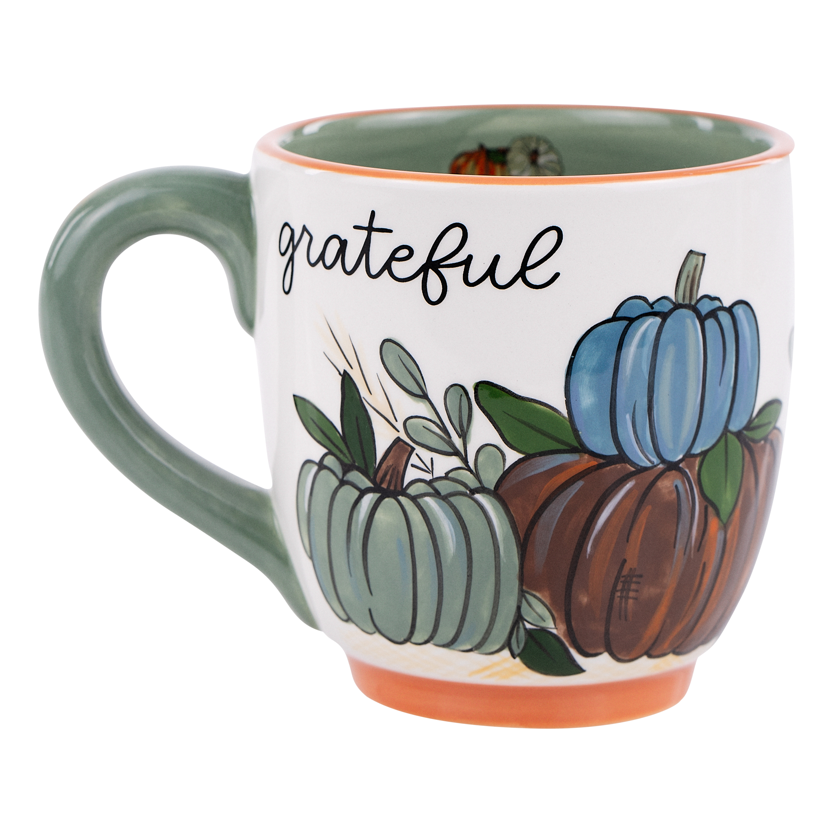 Thankful Grateful Pumpkins Mug