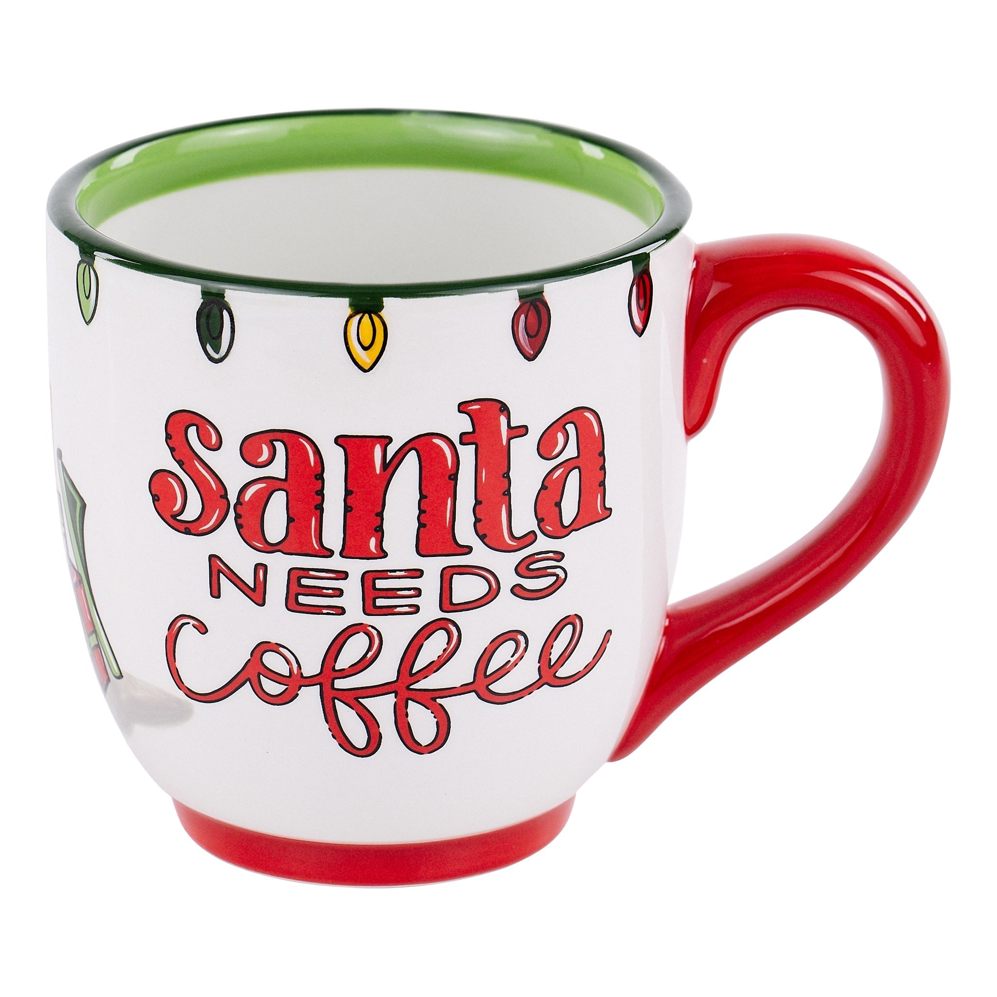 Glory Haus Forget Milk Santa Needs Coffee Mug
