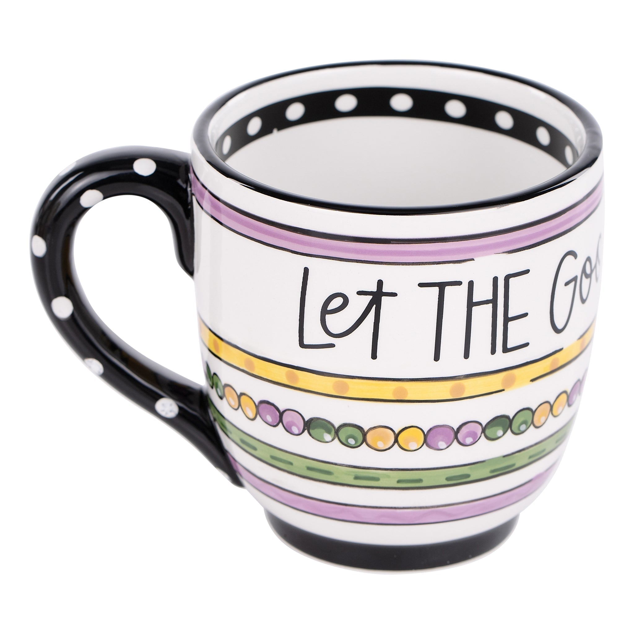 Glory Haus Let The Good Times Roll Beads Mug
