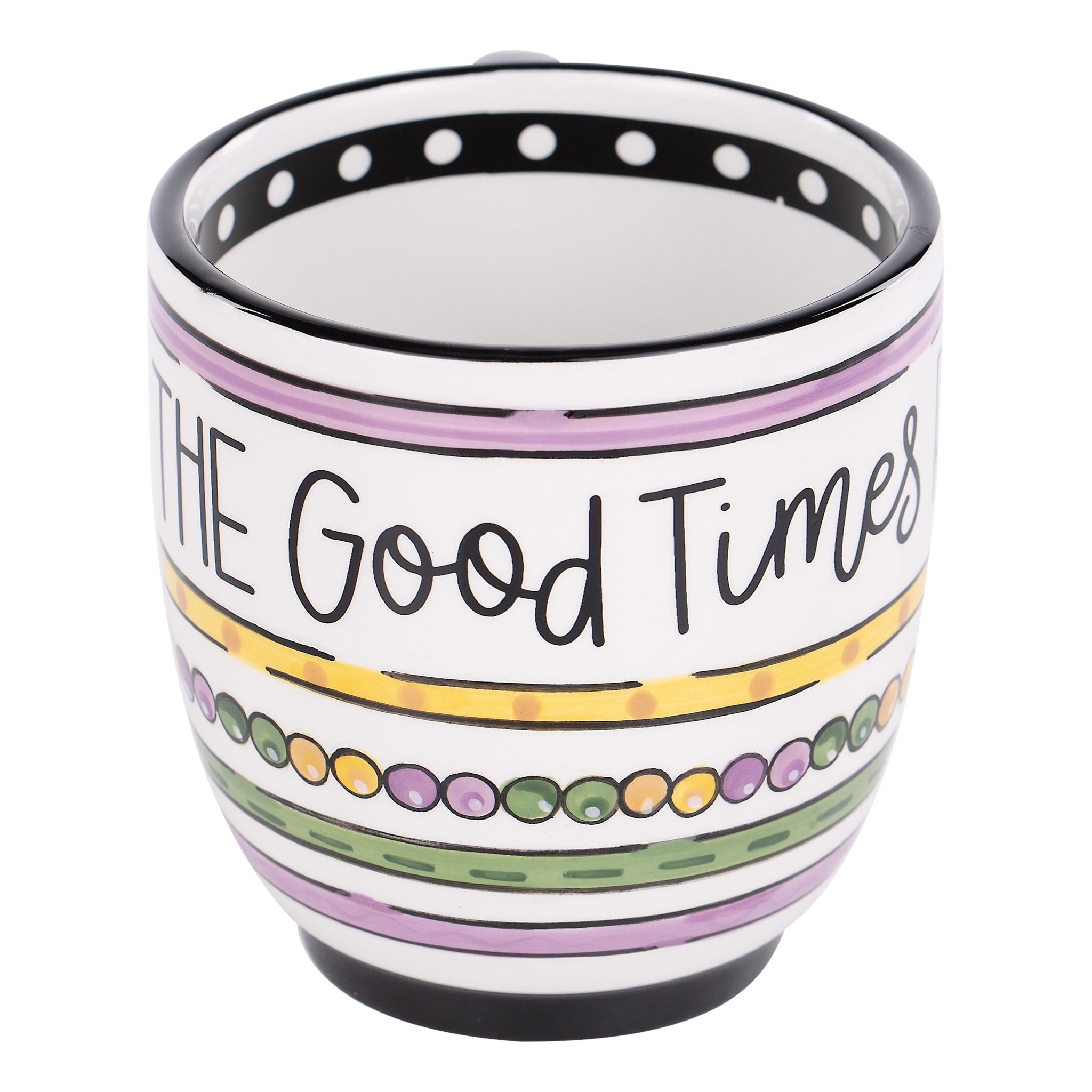 Glory Haus Let The Good Times Roll Beads Mug