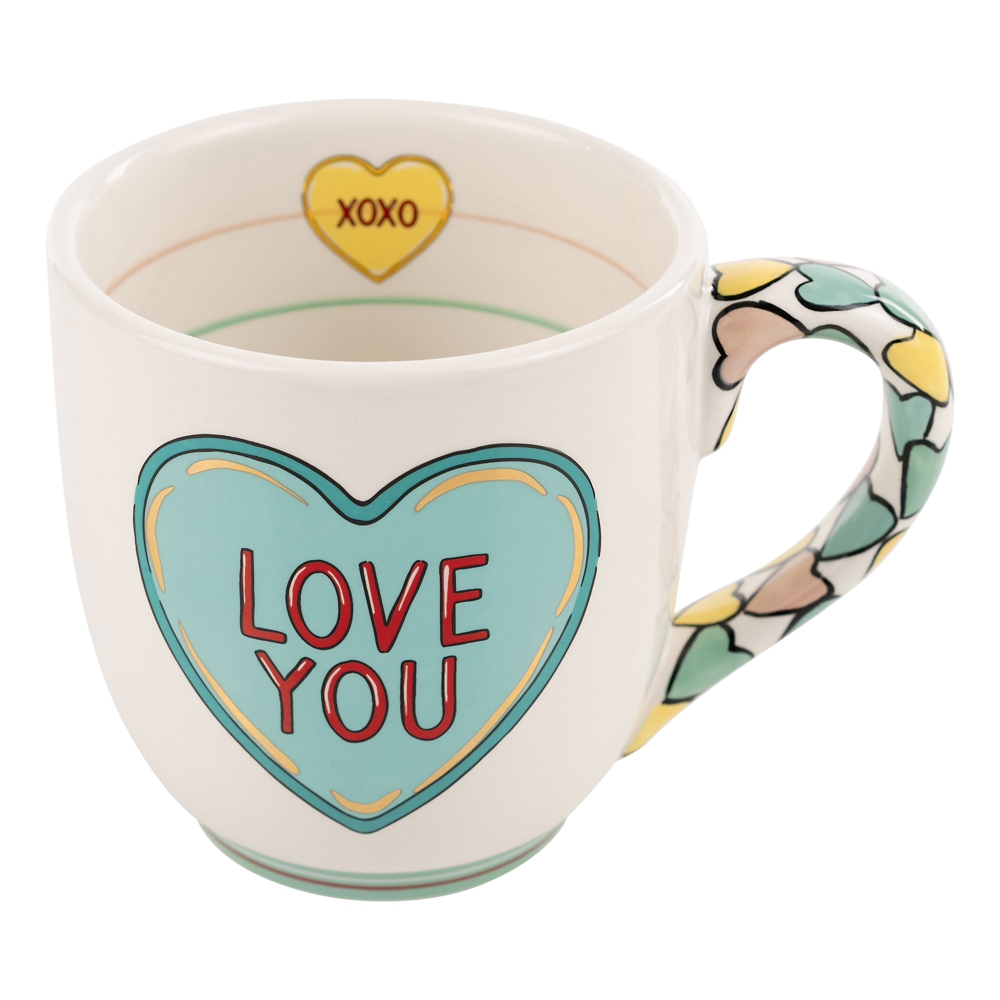 Glory Haus Conversation Hearts Mug