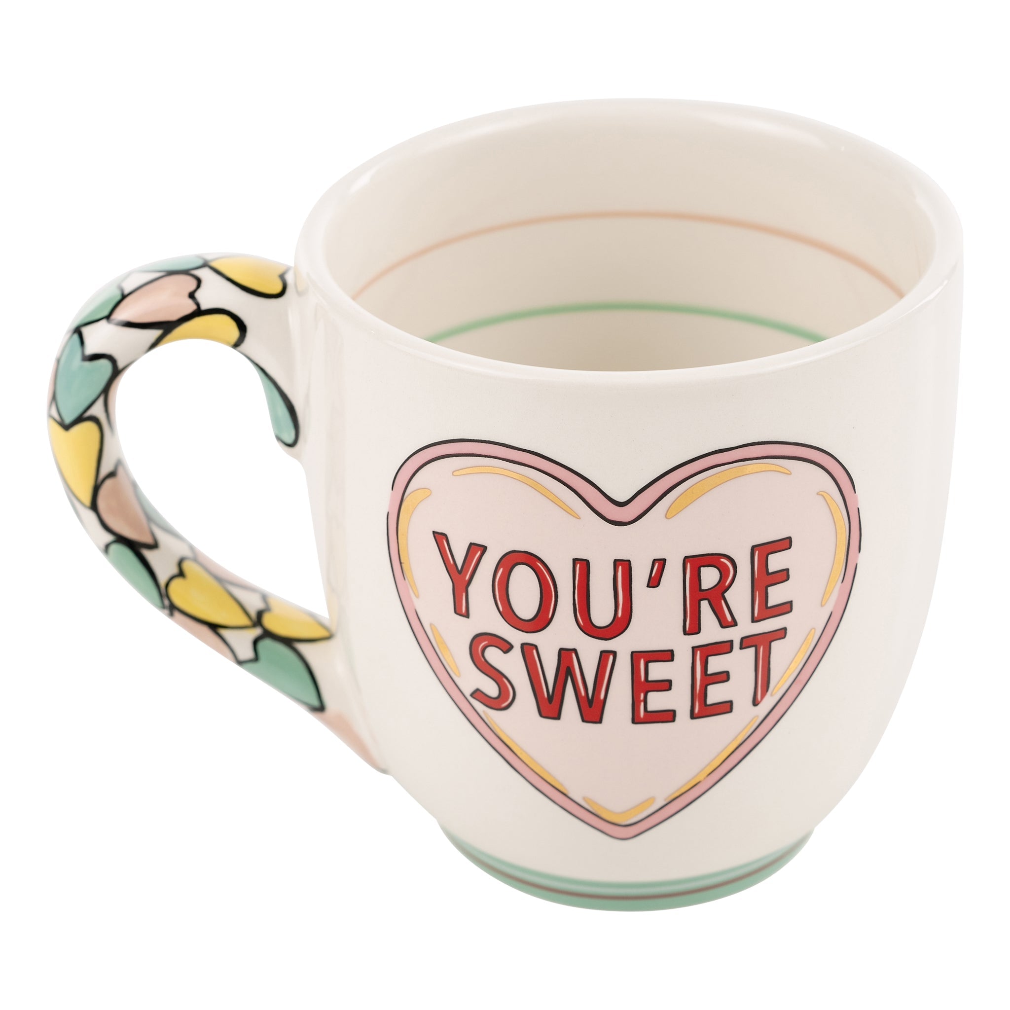 Glory Haus Conversation Hearts Mug