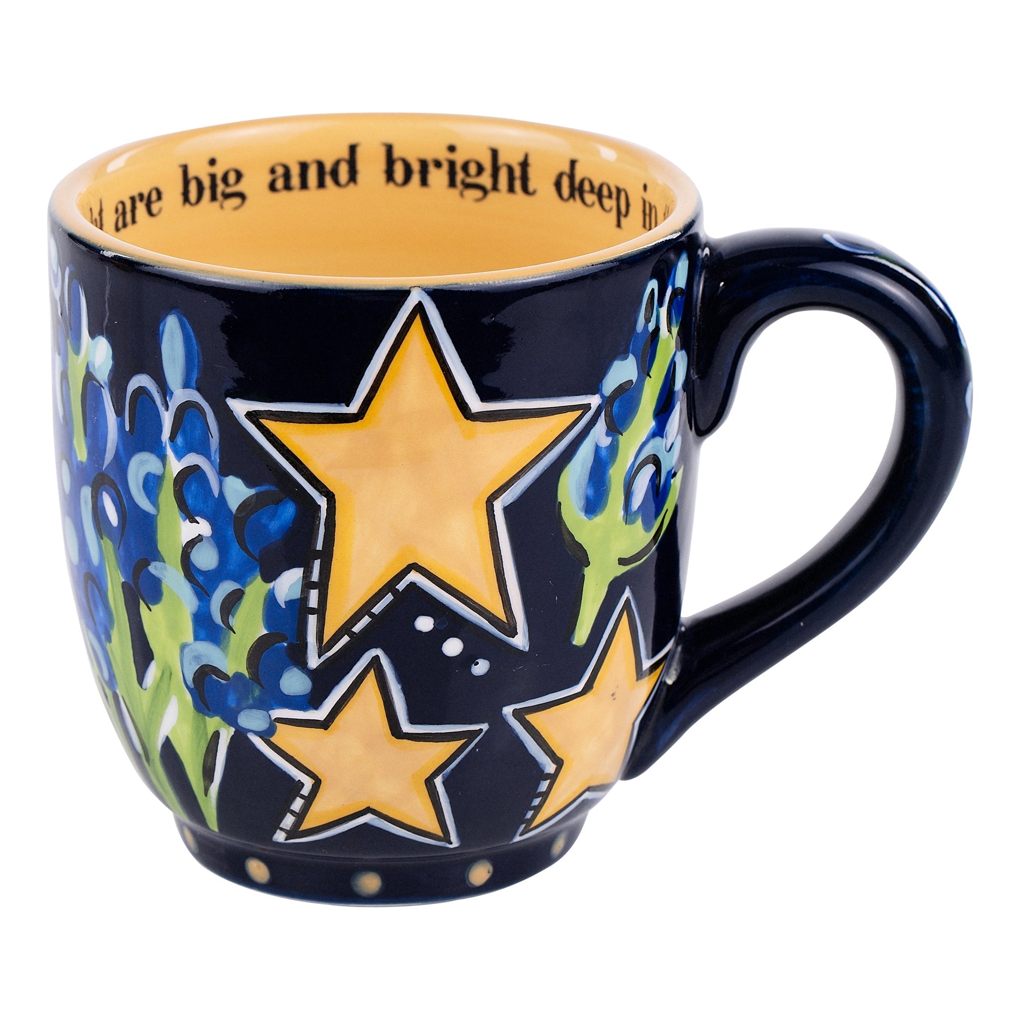 Glory Haus Stars at Night Texas Mug