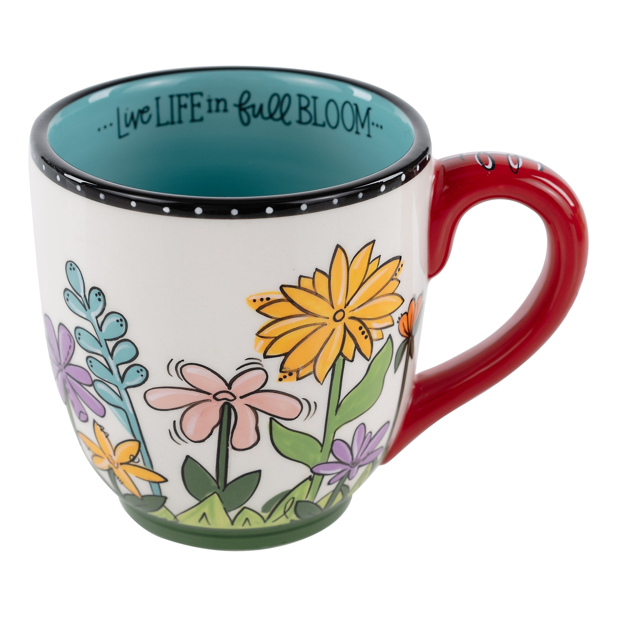 Glory Haus Flowers In Full Bloom Mug