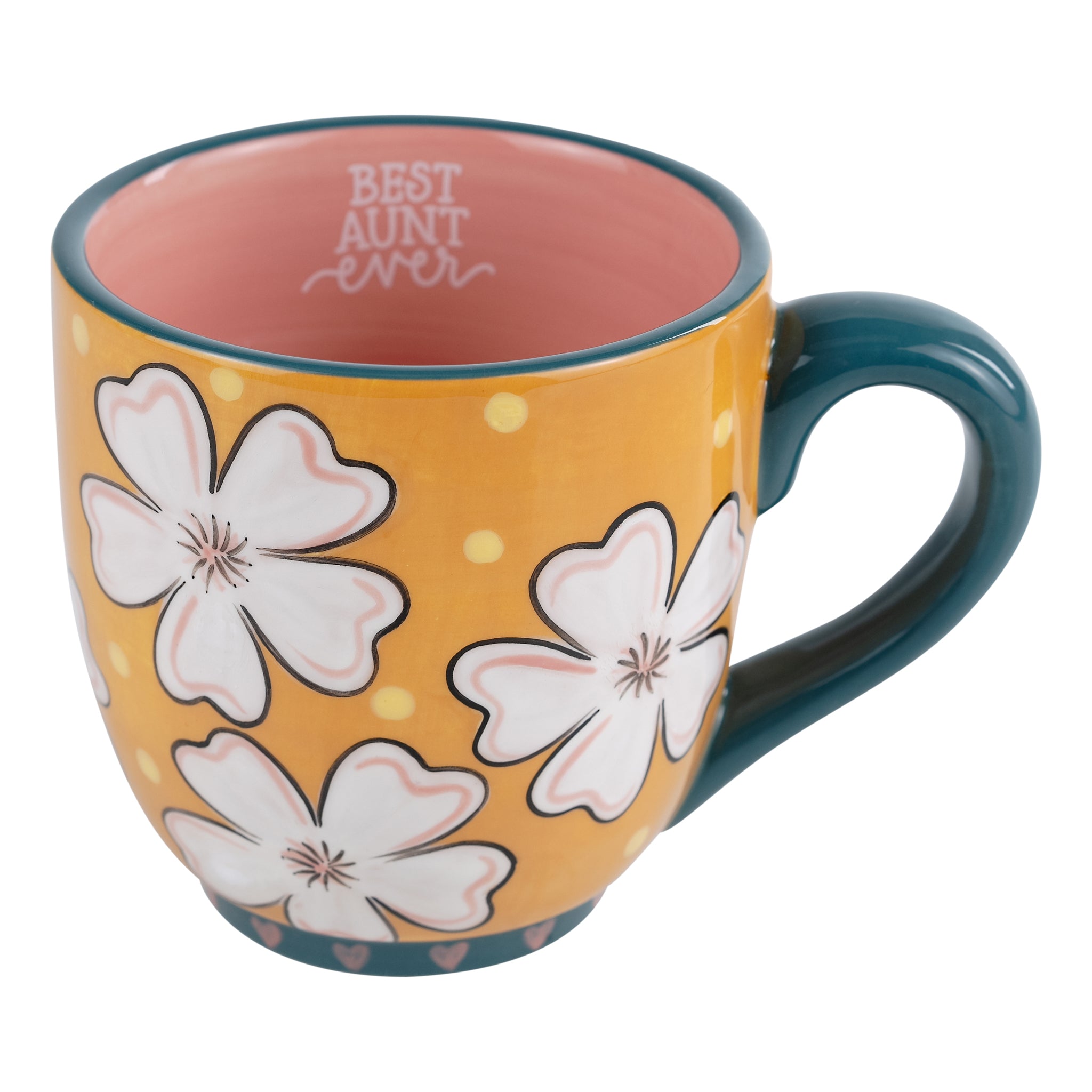 Glory Haus Best Aunt Ever Flower Mug