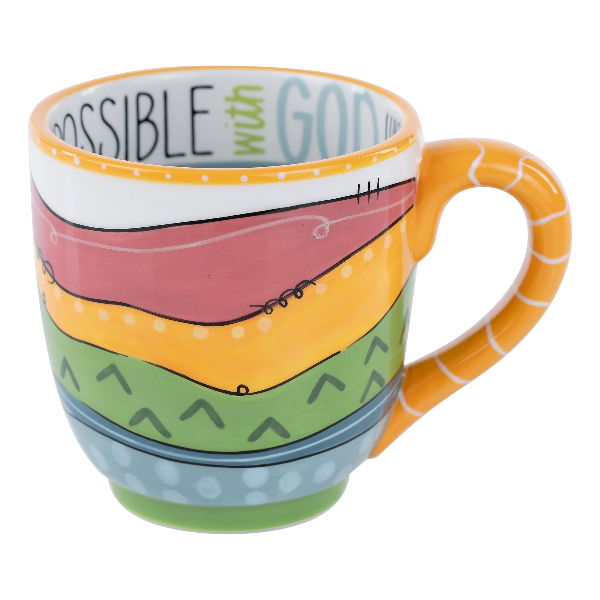 Glory Haus Nothing Is Impossible With God Mug