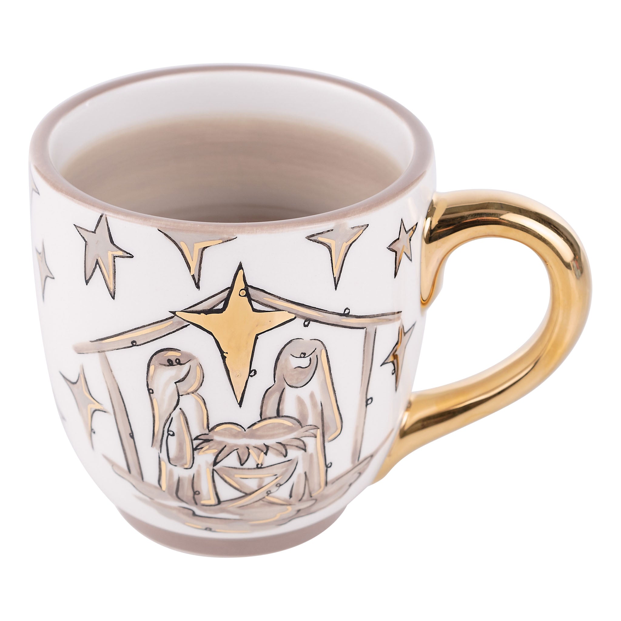Glory Haus Gold Star Oh Holy Night Mug