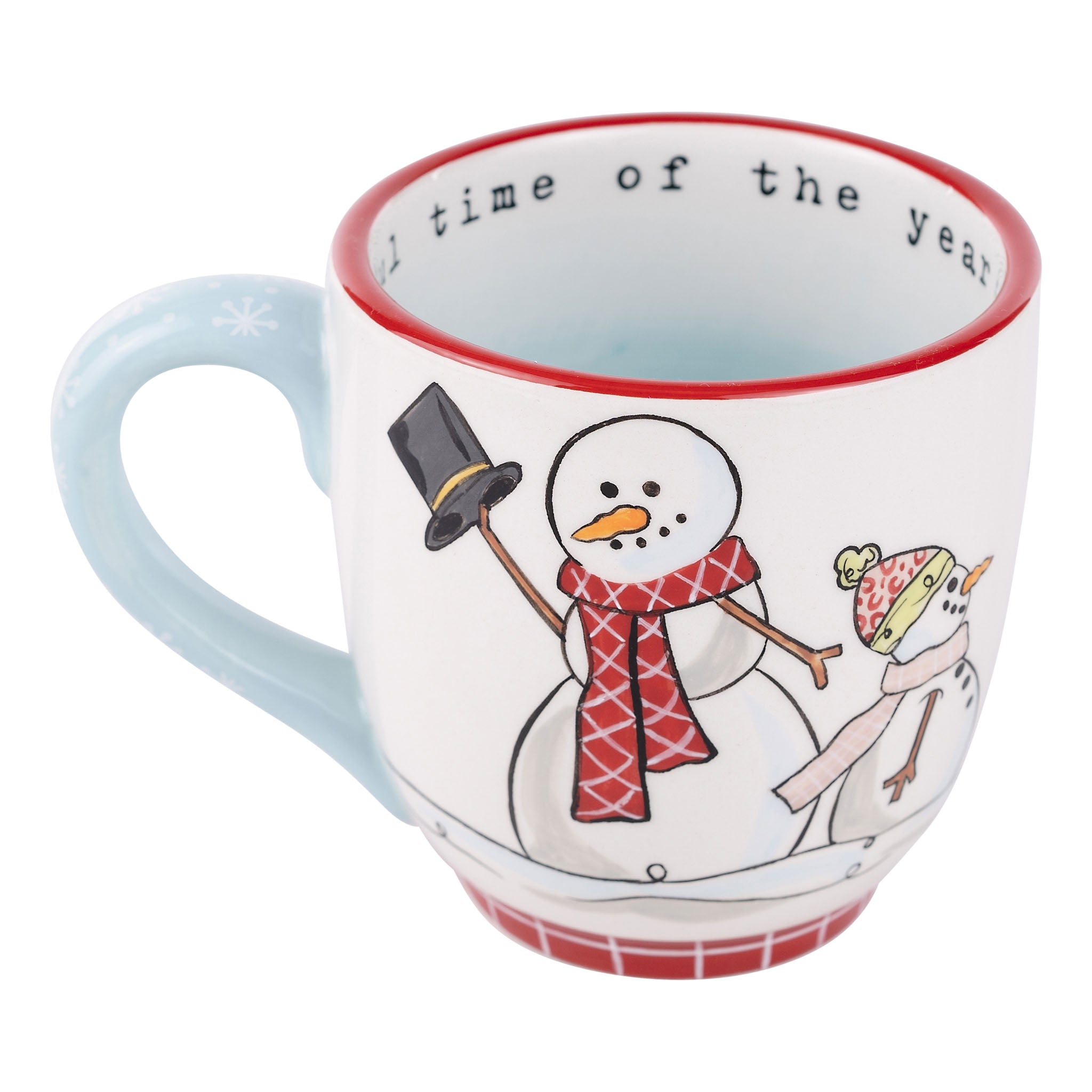 Glory Haus Most Wonderful Time of Year Snowman Mug