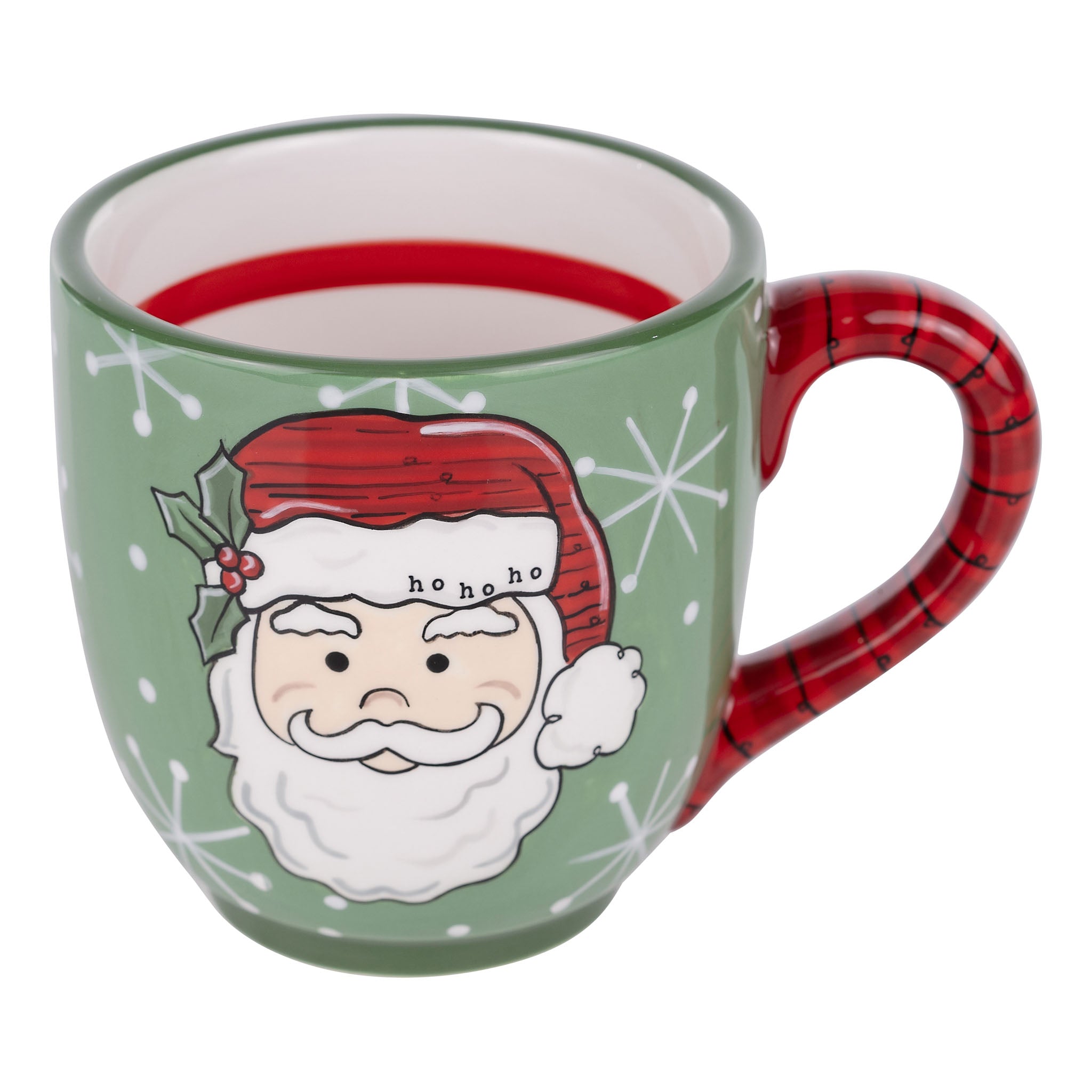 Glory Haus Holly Ho Ho Ho Santa Mug