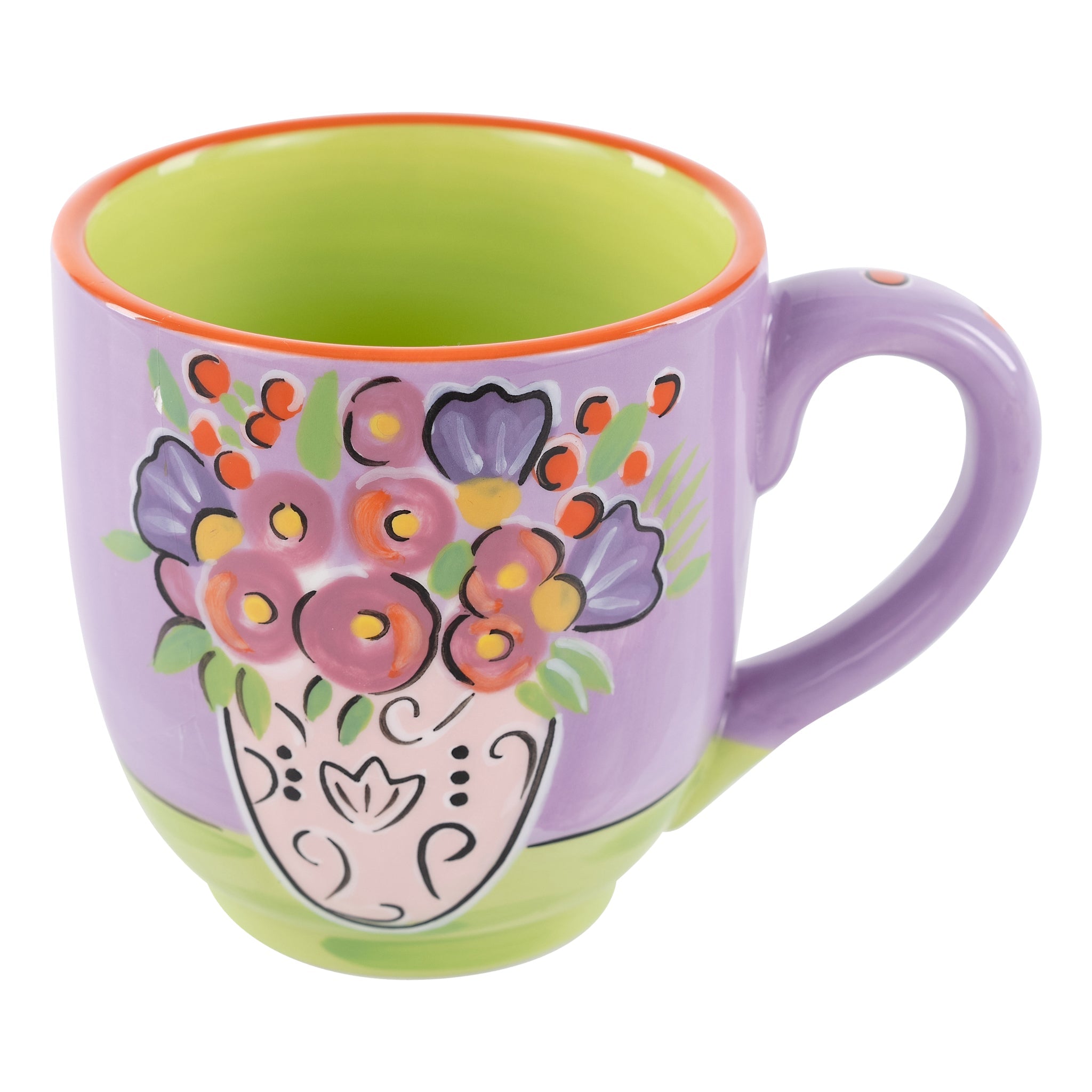 Glory Haus Lavender Blooms Floral Sister Mug