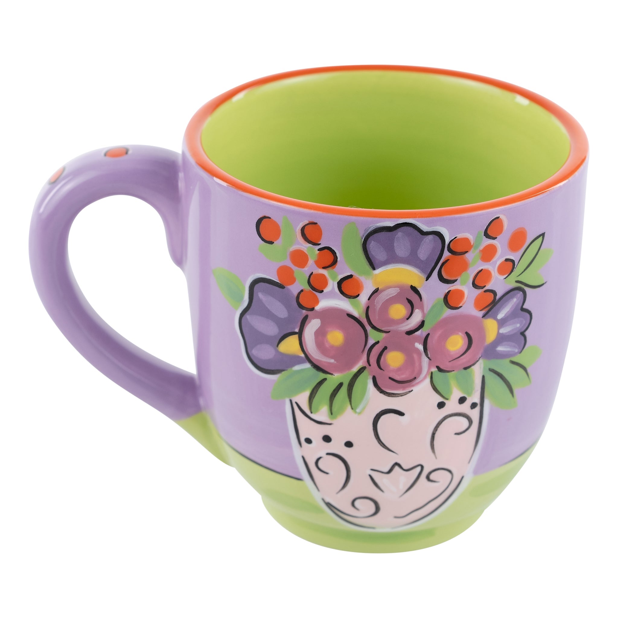 Glory Haus Lavender Blooms Floral Sister Mug