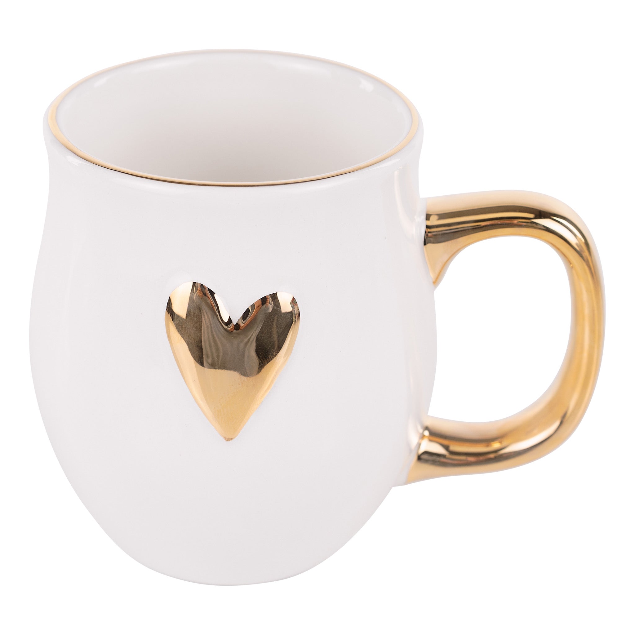 Glory Haus Gold Heart Mug