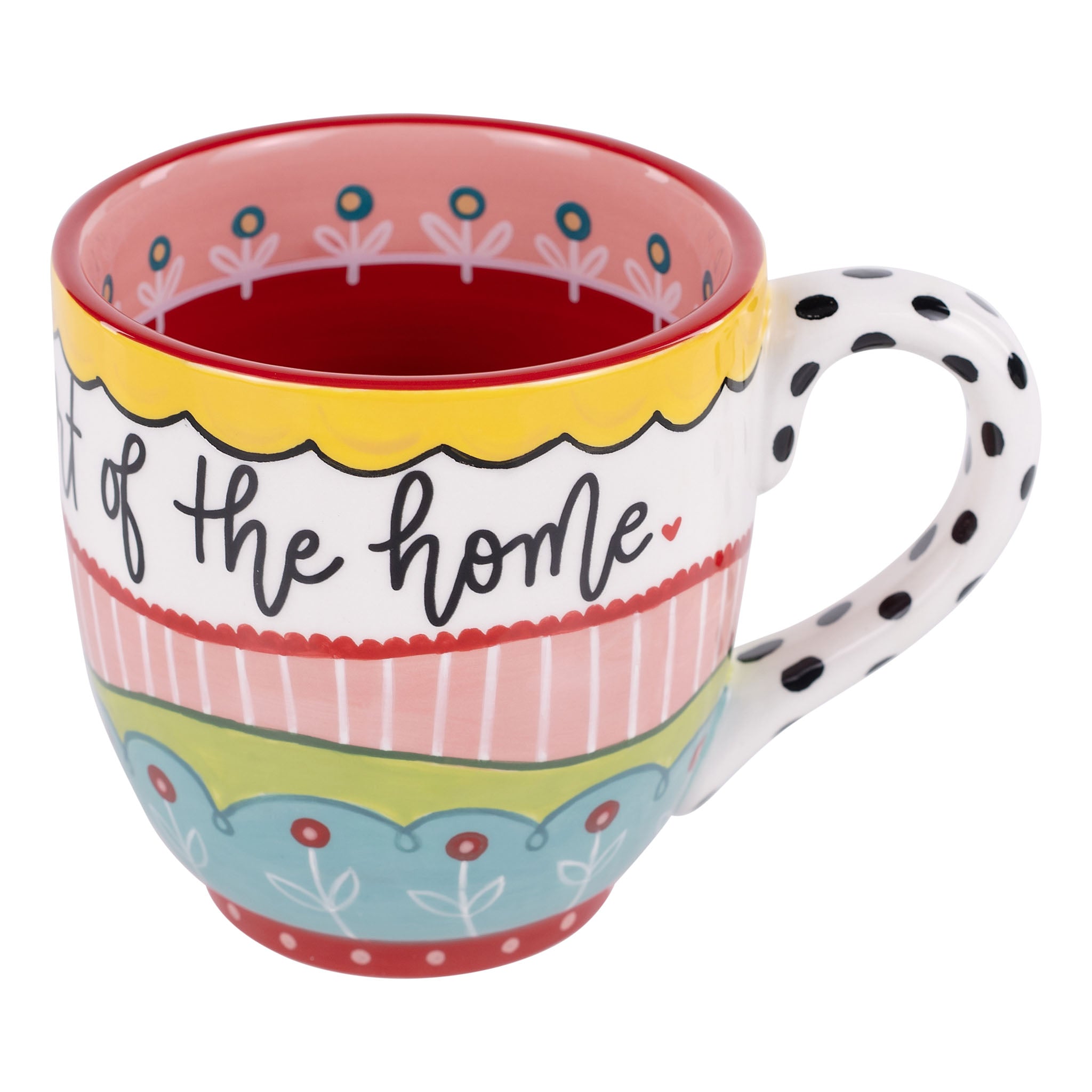 Glory Haus Mom Is The Heart Of The Home Mug