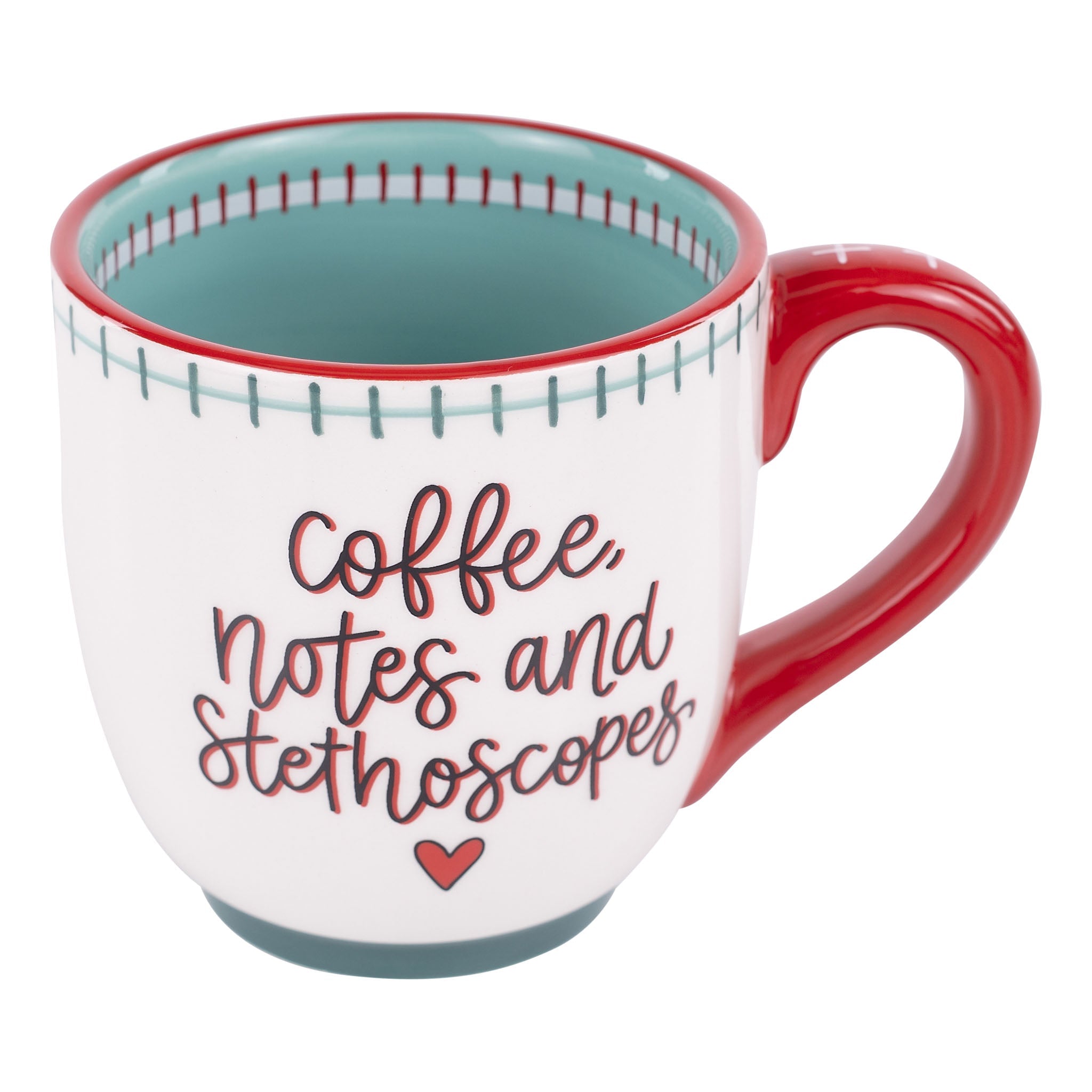 Glory Haus Coffee, Notes & Stethoscopes Mug
