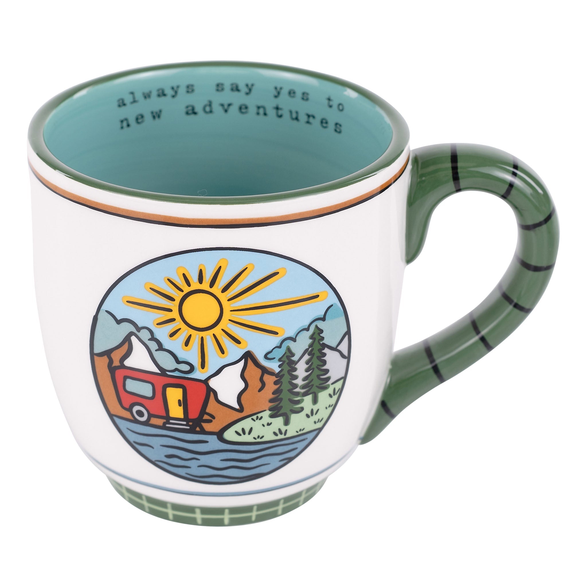 Glory Haus Say Yes to New Adventures Camper Mug