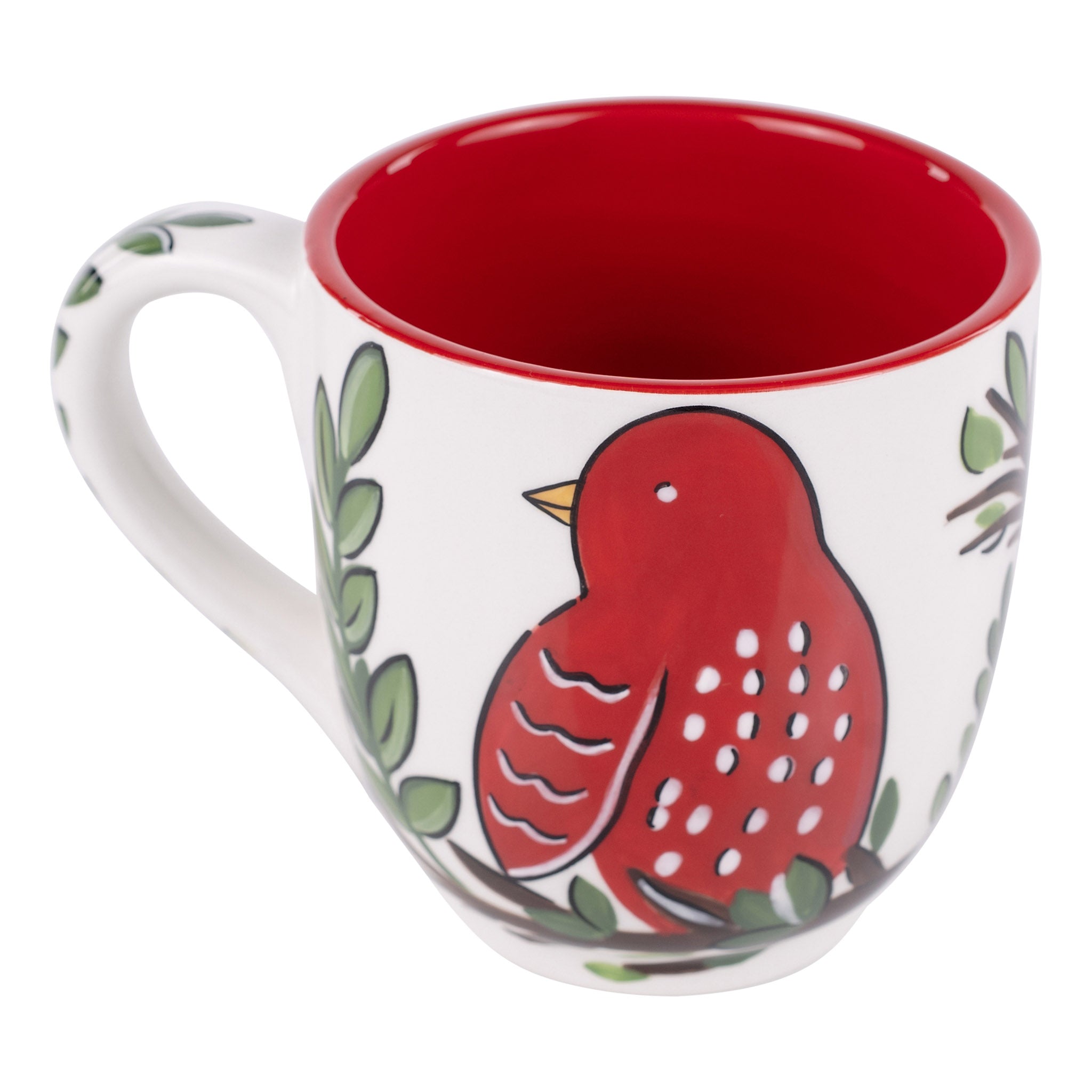 Glory Haus Red Bird Always Near Mug
