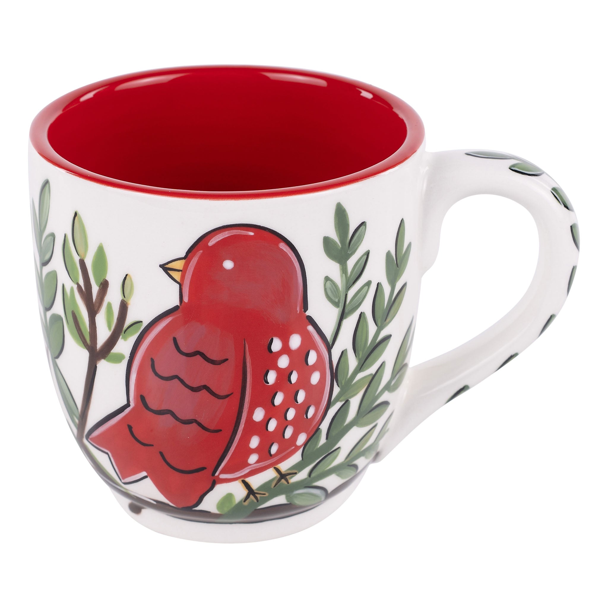 Glory Haus Red Bird Always Near Mug