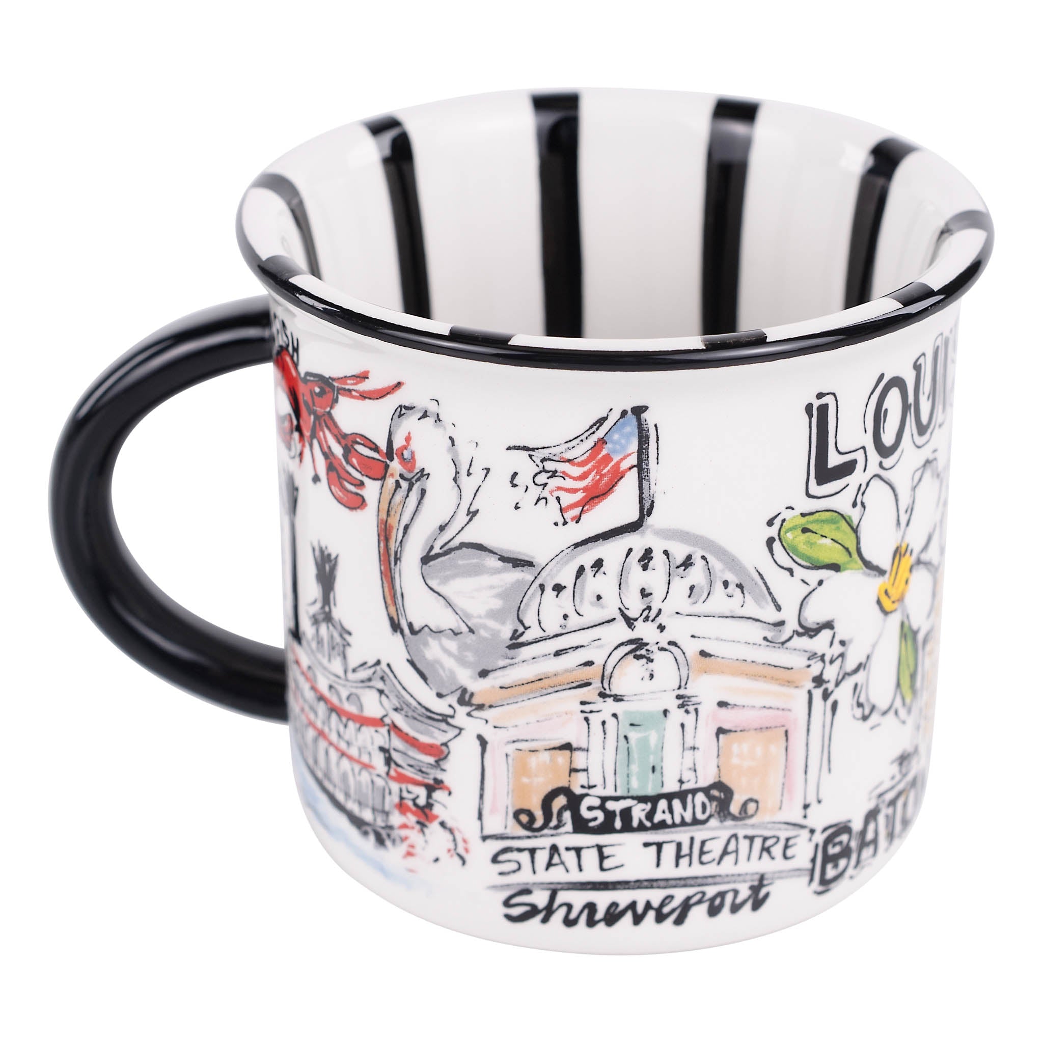 Glory Haus State of Louisiana Icon Mug