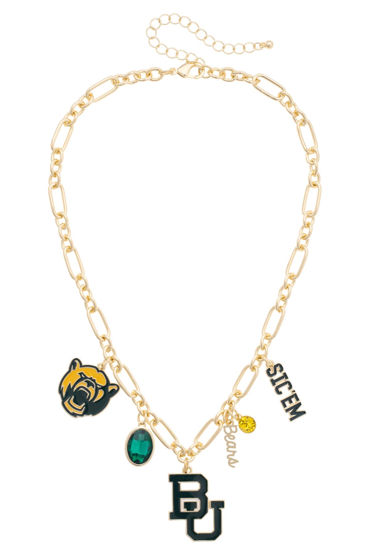 Baylor Bears Gameday Charm Necklace